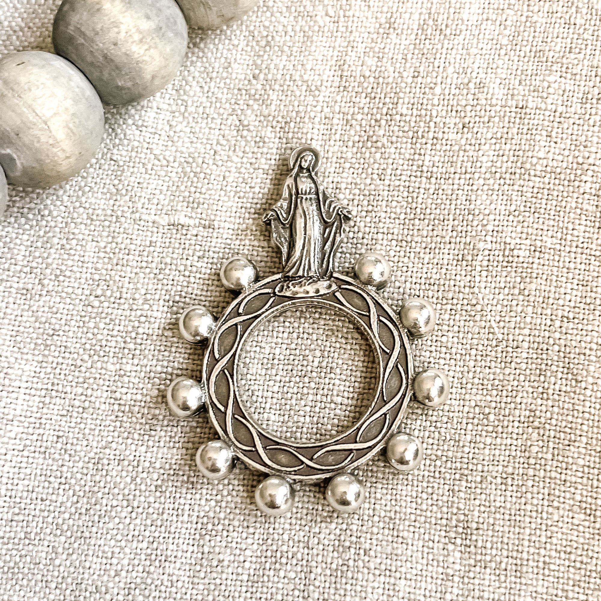 Miraculous Mother Finger Rosary Set