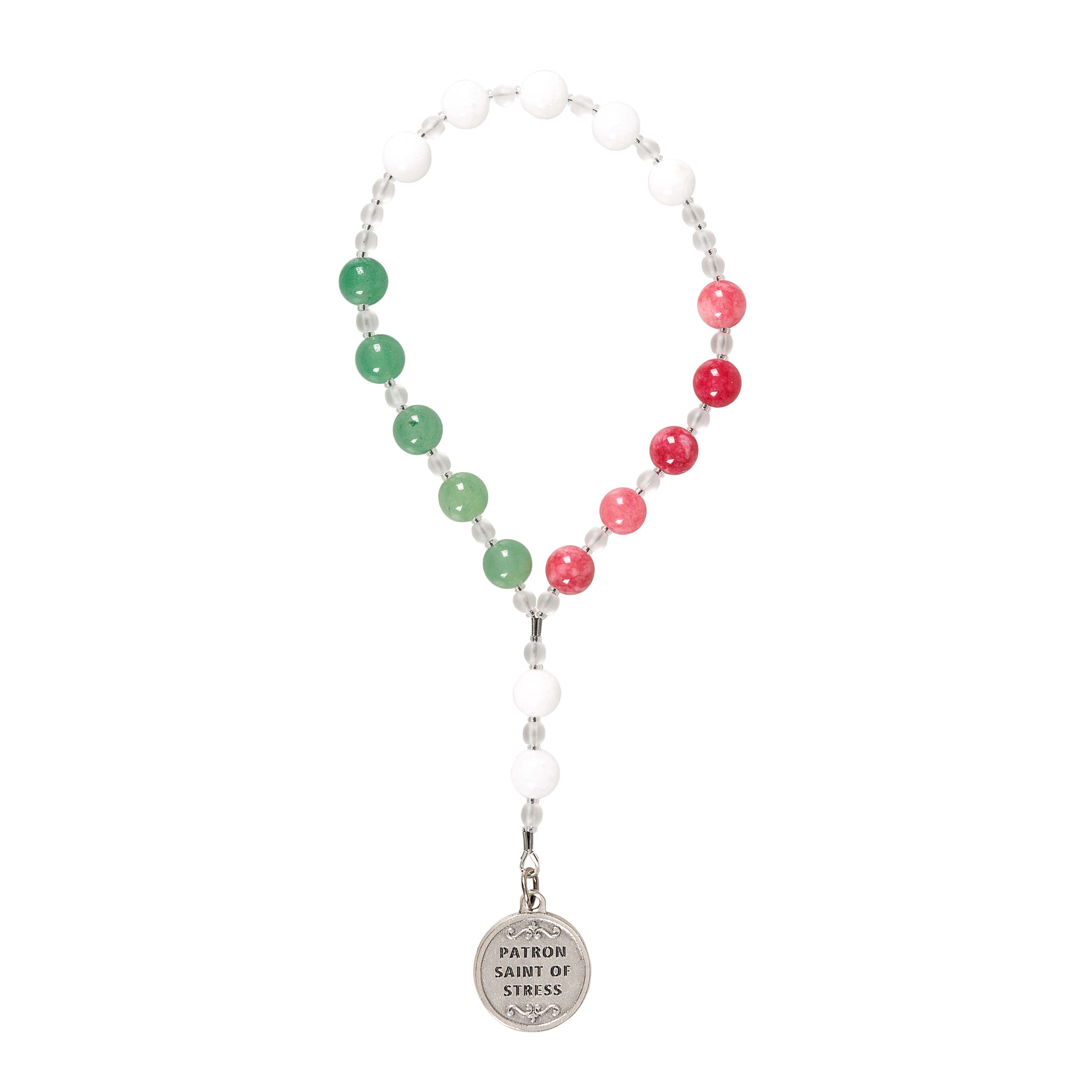 Jade & Aventurine Chaplet of St. Dymphna