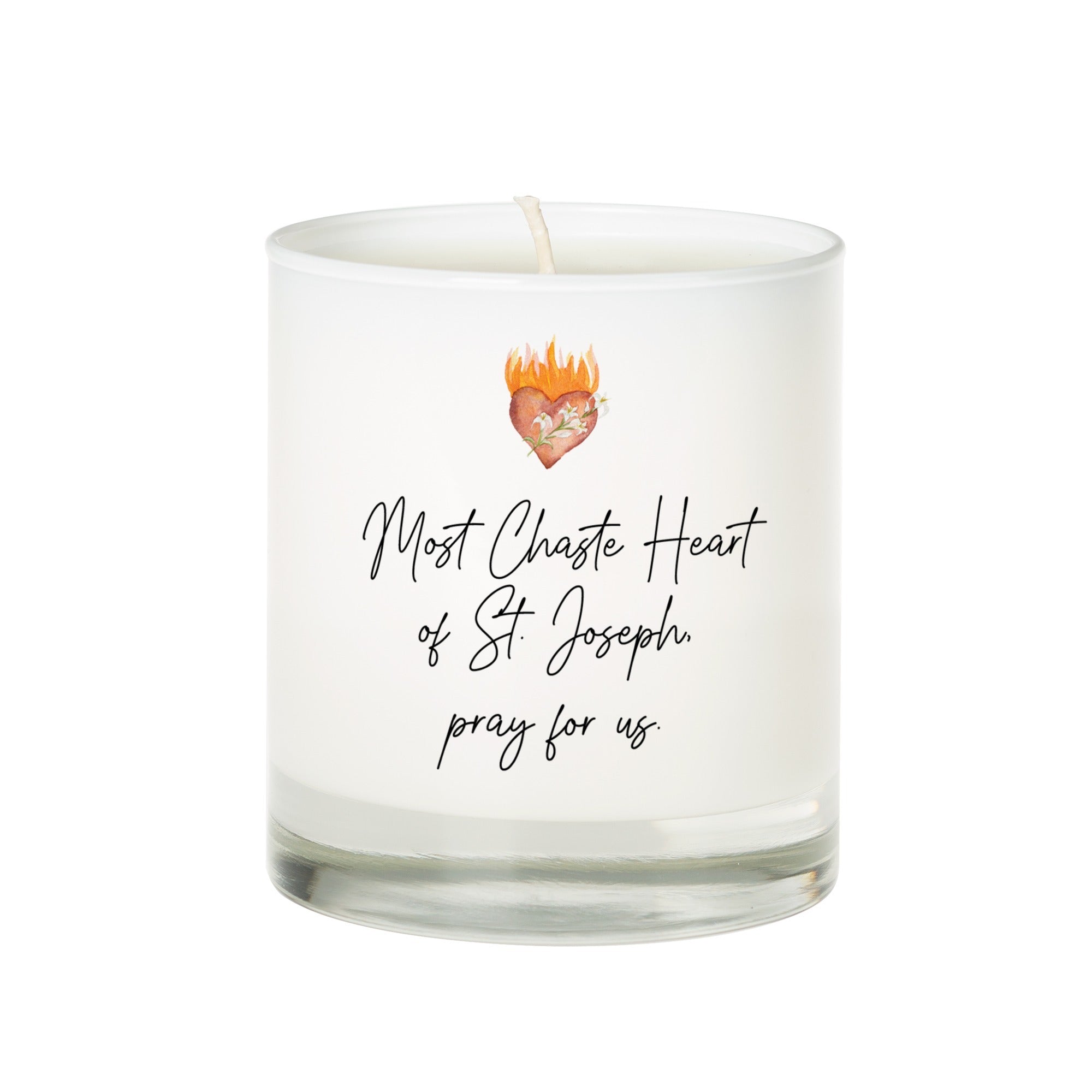 Heart of St. Joseph Candle
