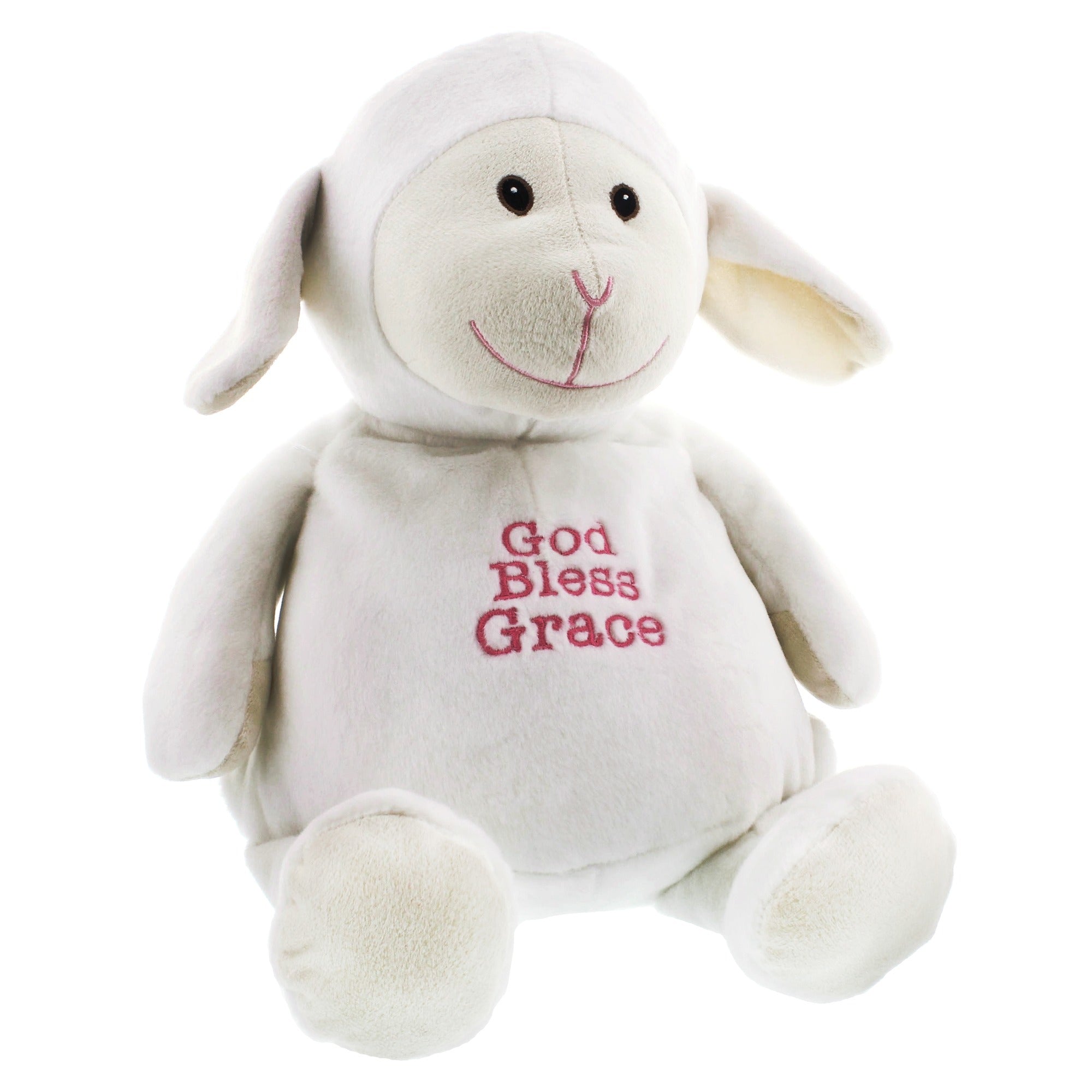 Personalized God Bless Lamb Buddy