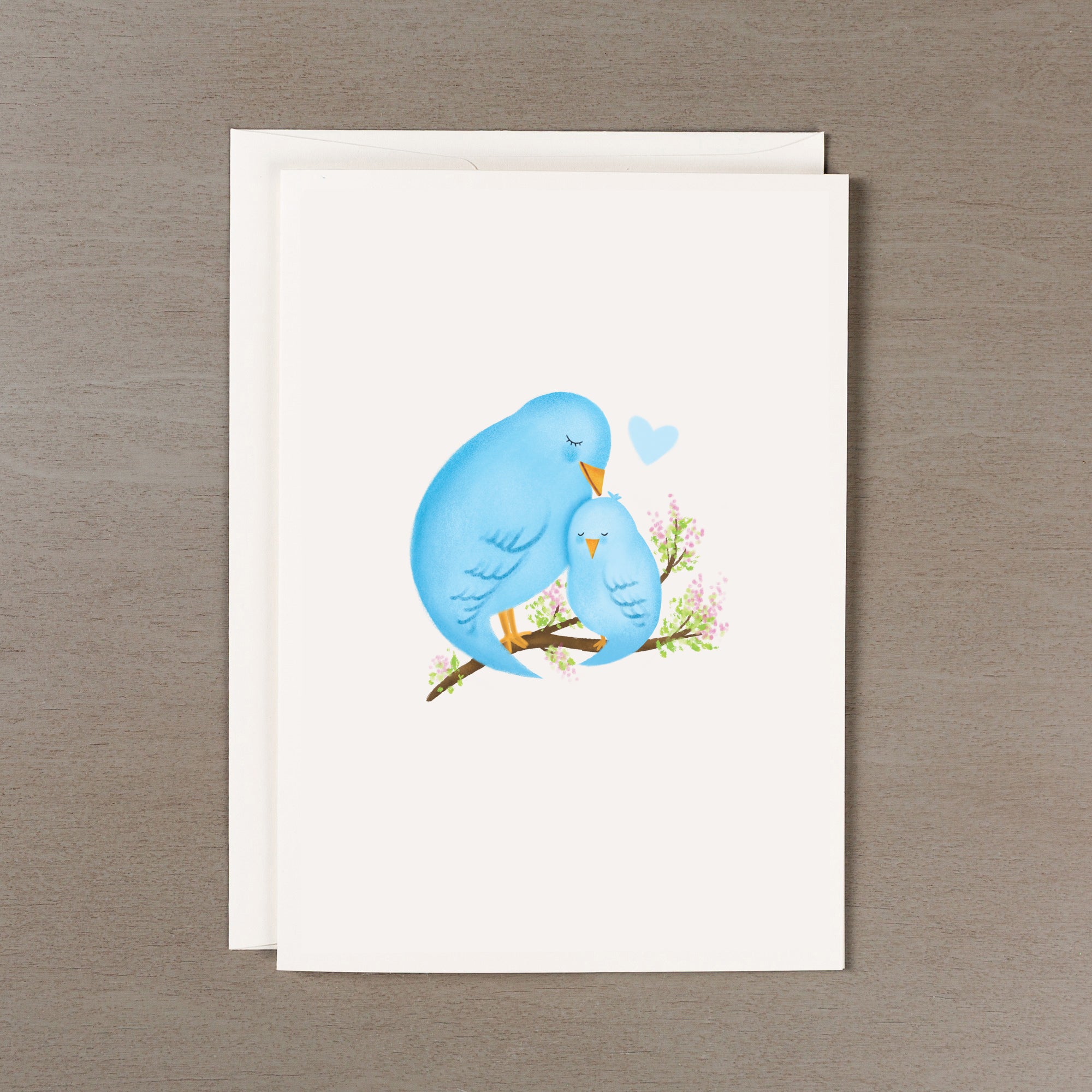 Bluebirds Heart of a Mother Card