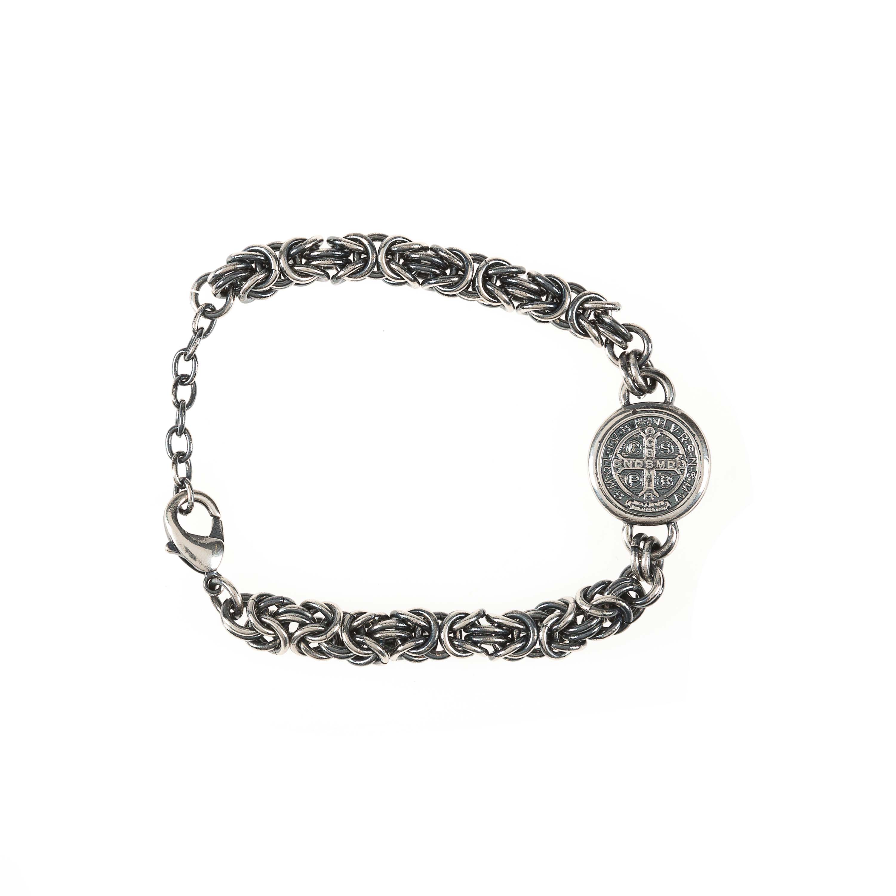 Byzantine St. Benedict Medal Bracelet