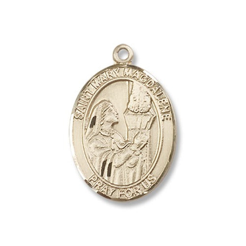 Gold Filled St. Mary Magdalene Pendant w/ Chain
