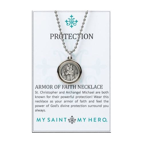 Protection Armor of Faith Necklace