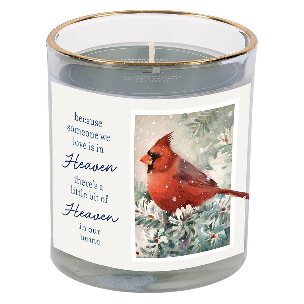 Because Someone We Love Is in Heaven Vanilla Glass Candle
