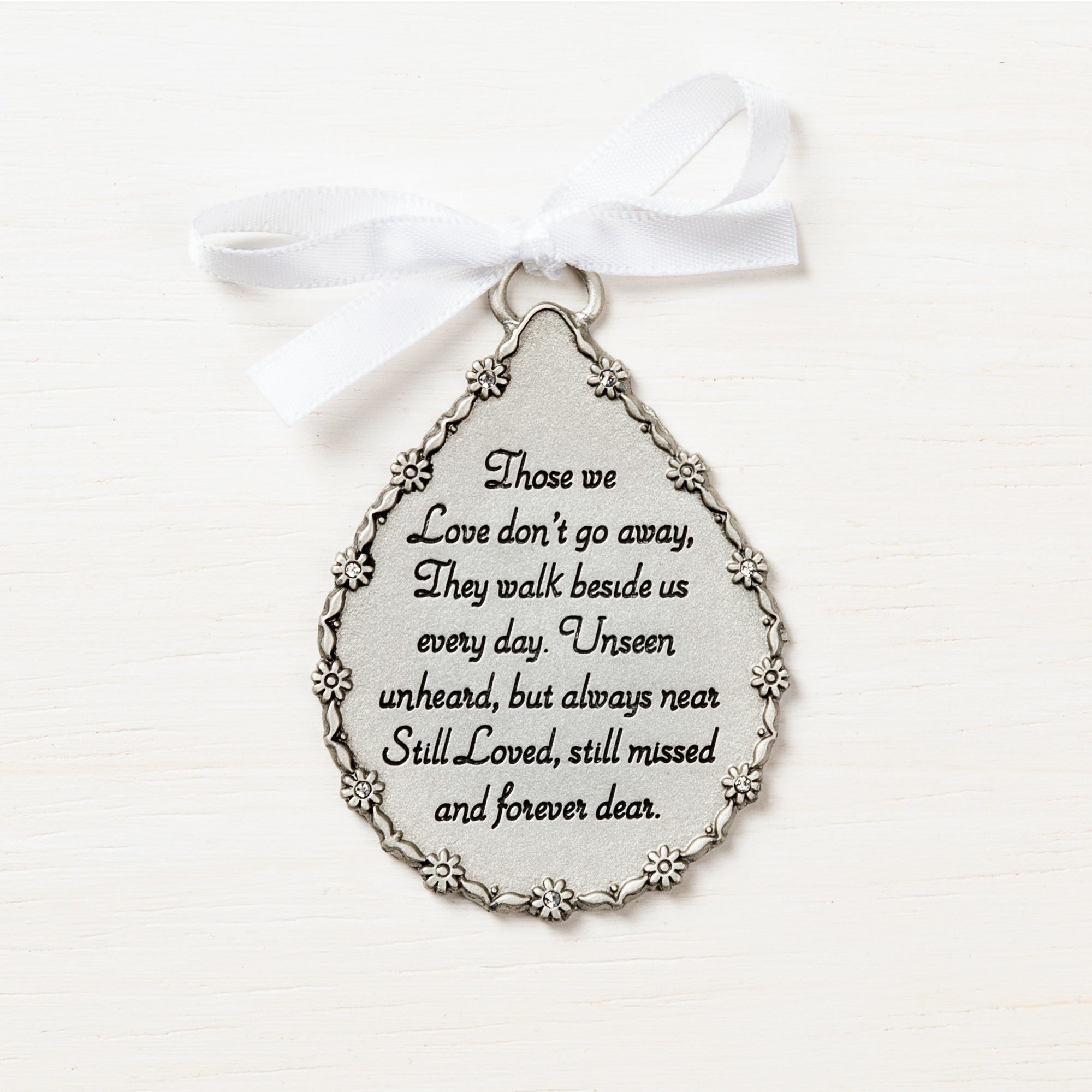 Tear-Shaped Memorial Ornament