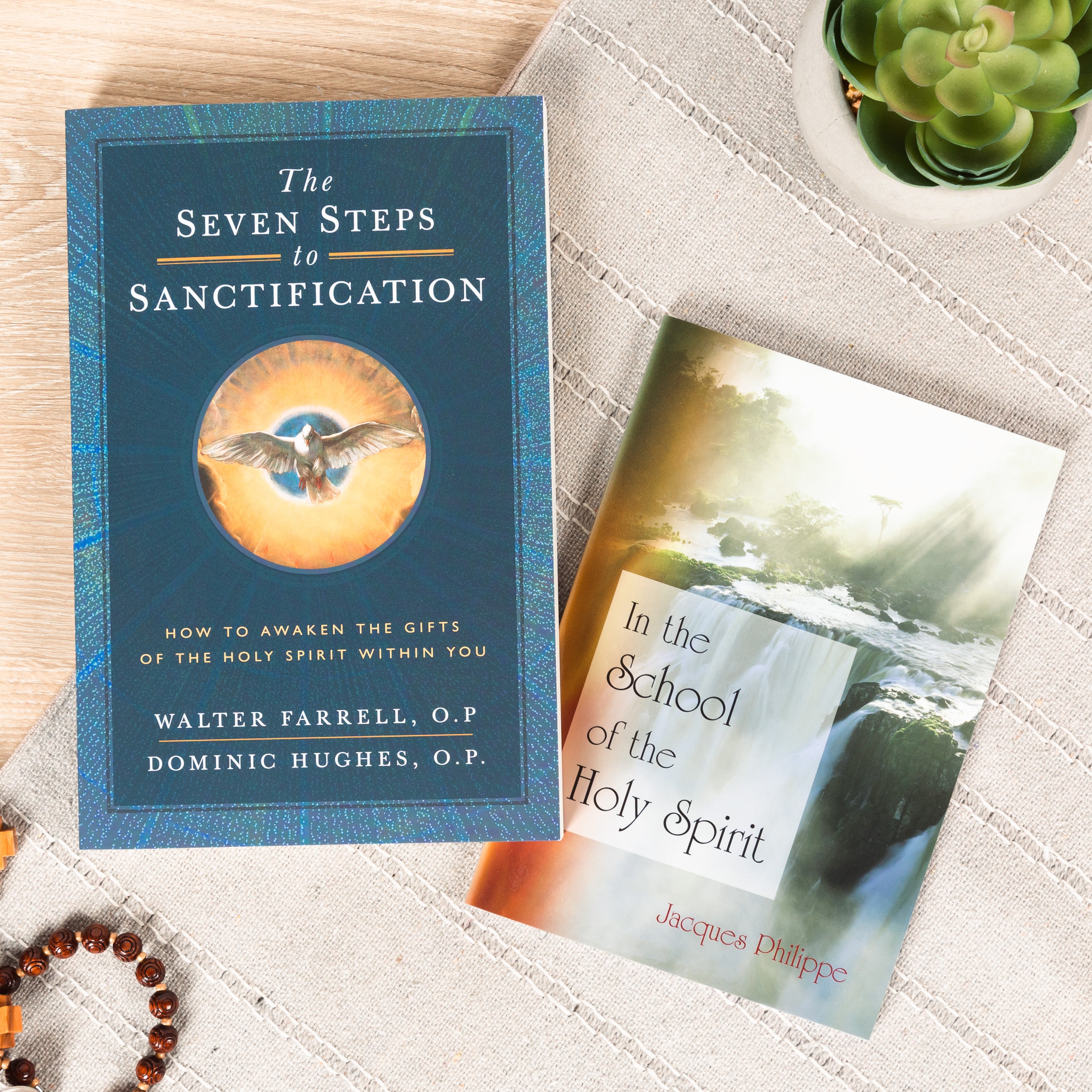 The Seven Steps to Sanctification and In the School of the Holy Spirit Set