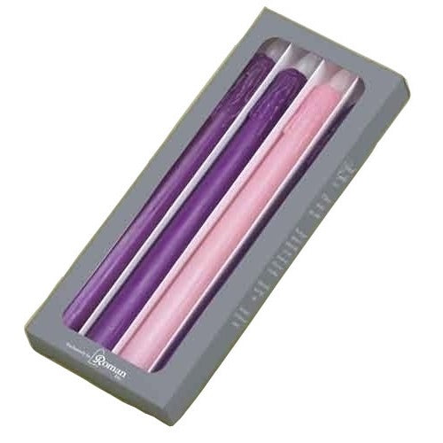 Taper LED Advent Candles