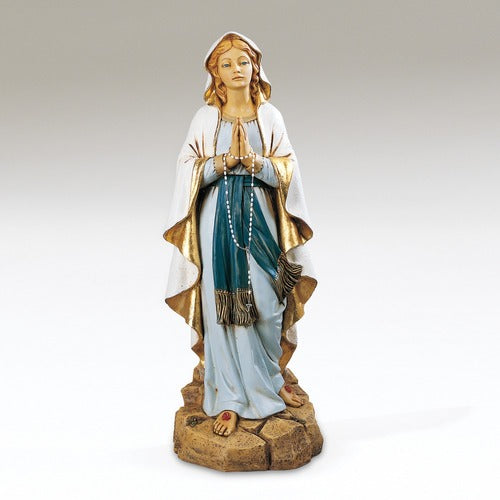 Fontanini Lady Of Lourdes Figure with Rosary 40"
