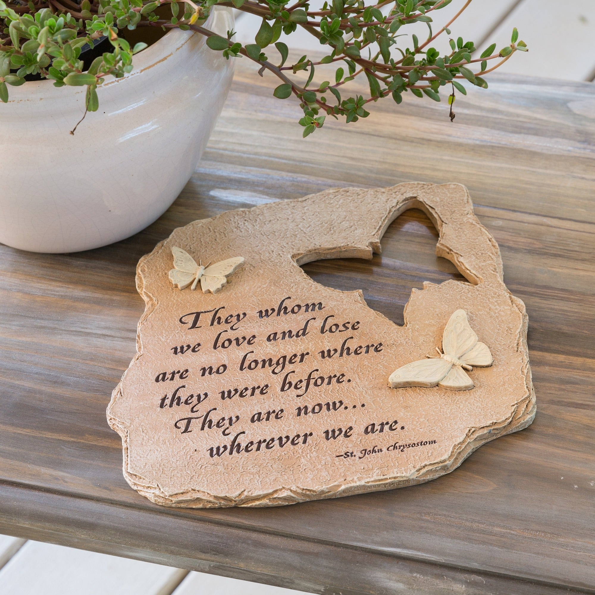 Memorial Wherever We Are Garden Stone