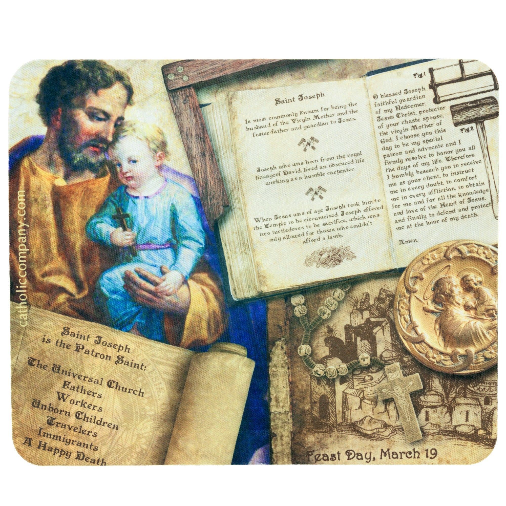 St. Joseph Story Mousepad