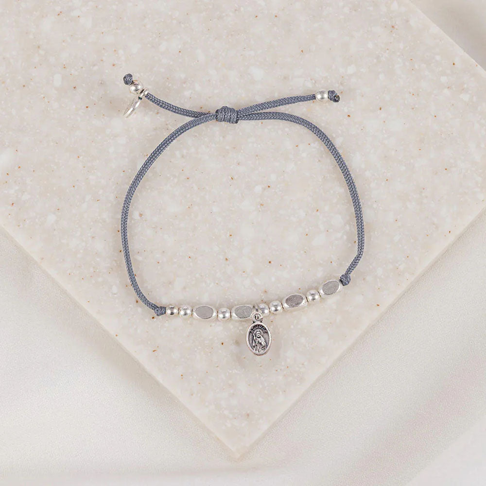 Silver St. Jude Little Saints Bracelet
