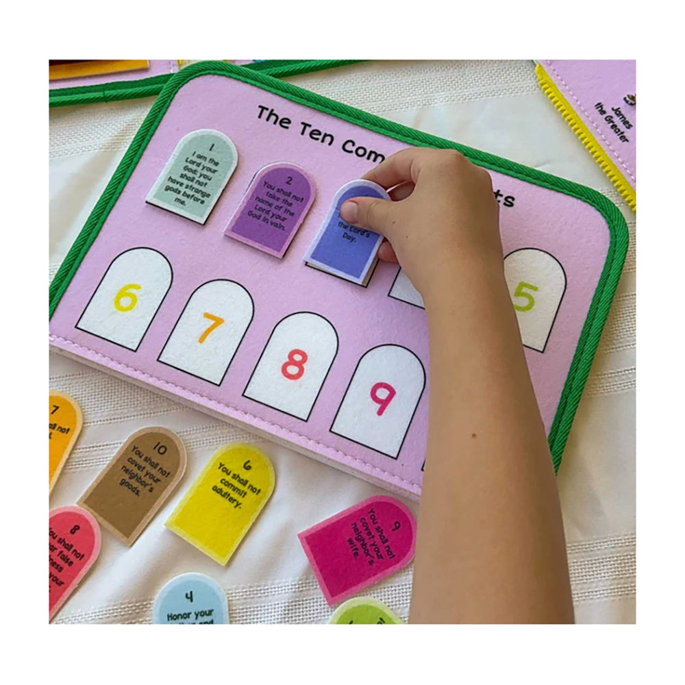 My Pray and Play Busy Book - A Quiet Felt Book