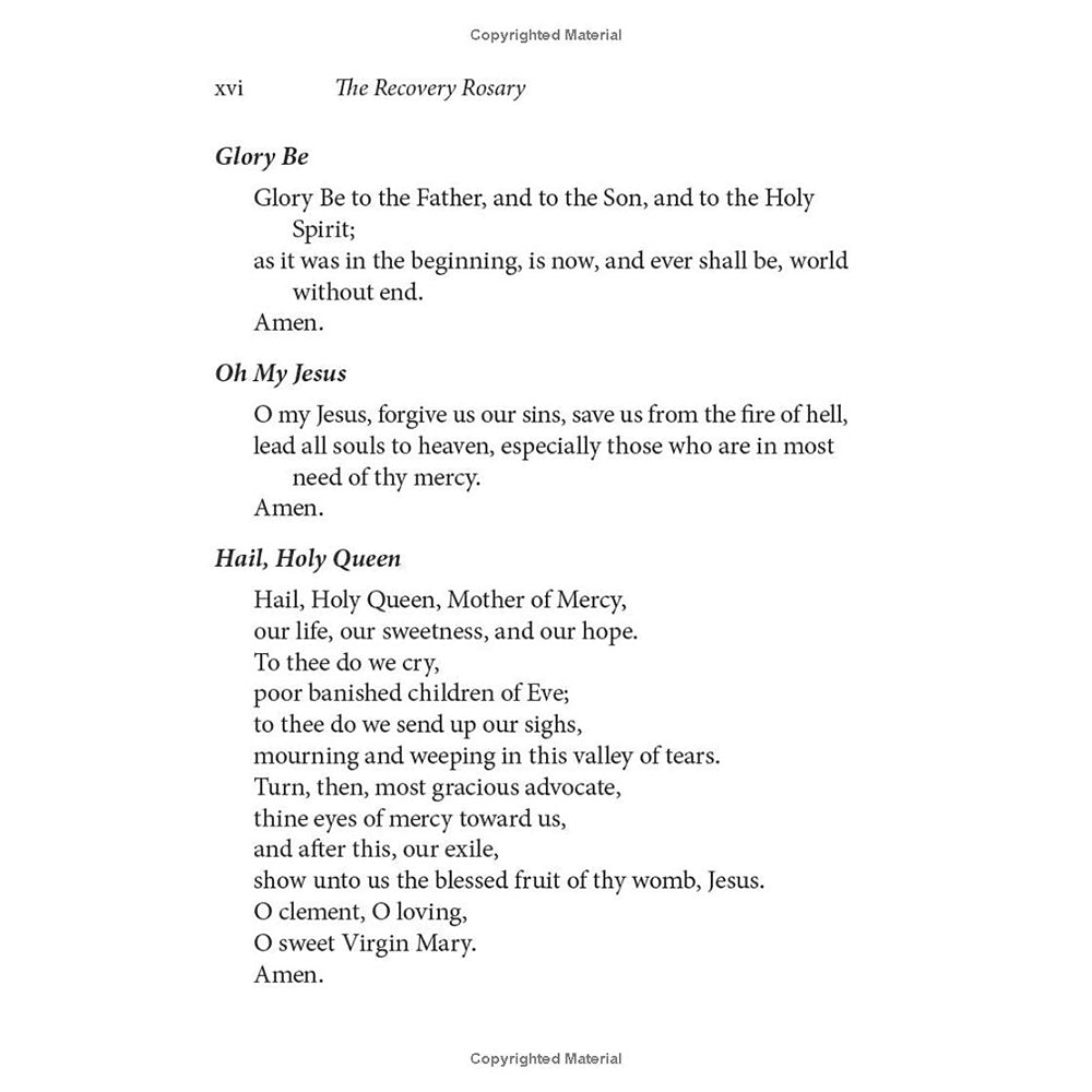 The Recovery Rosary: Meditations for Those Impacted by Addiction, Compulsions, and Unhealthy Attachments