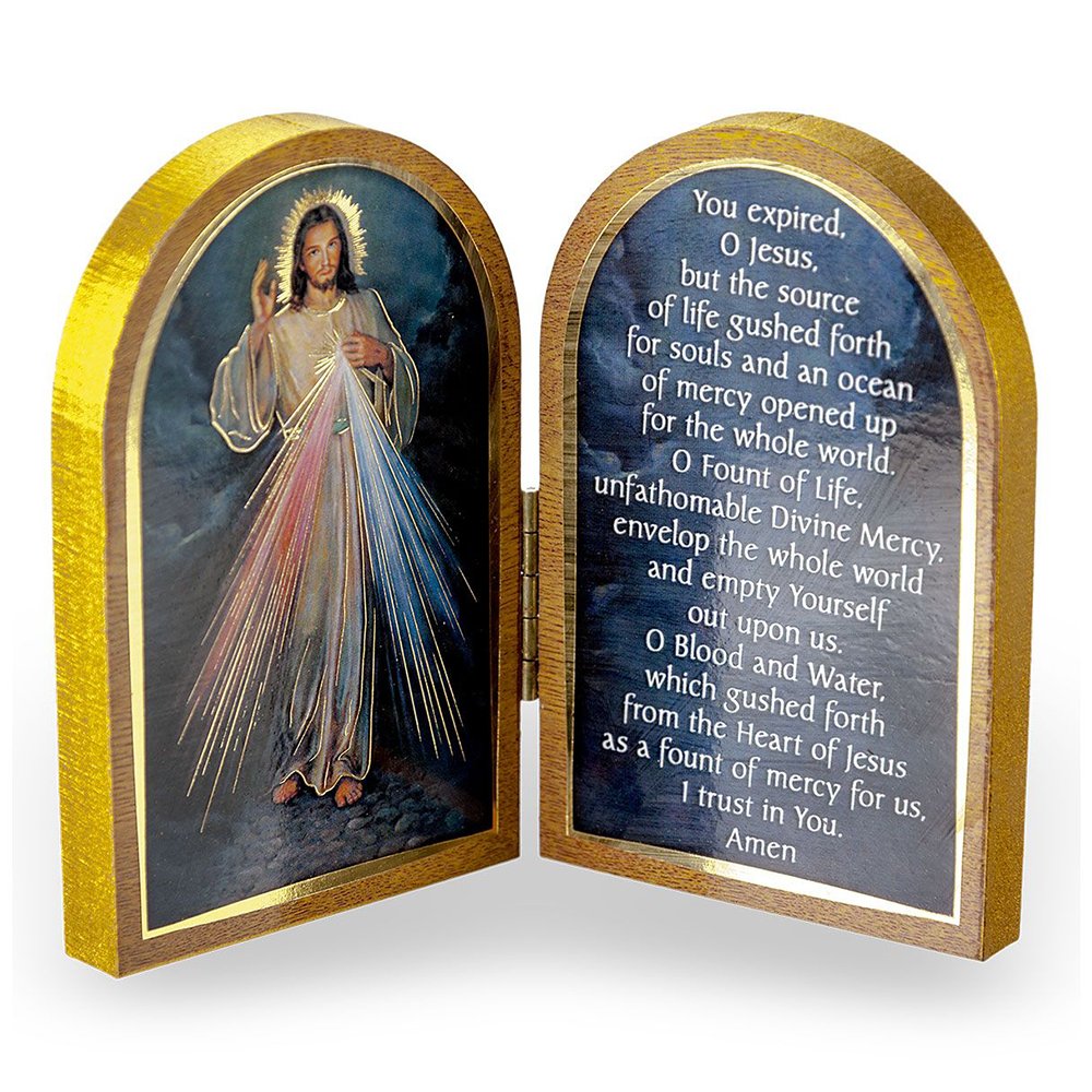 Divine Mercy Prayer Diptych