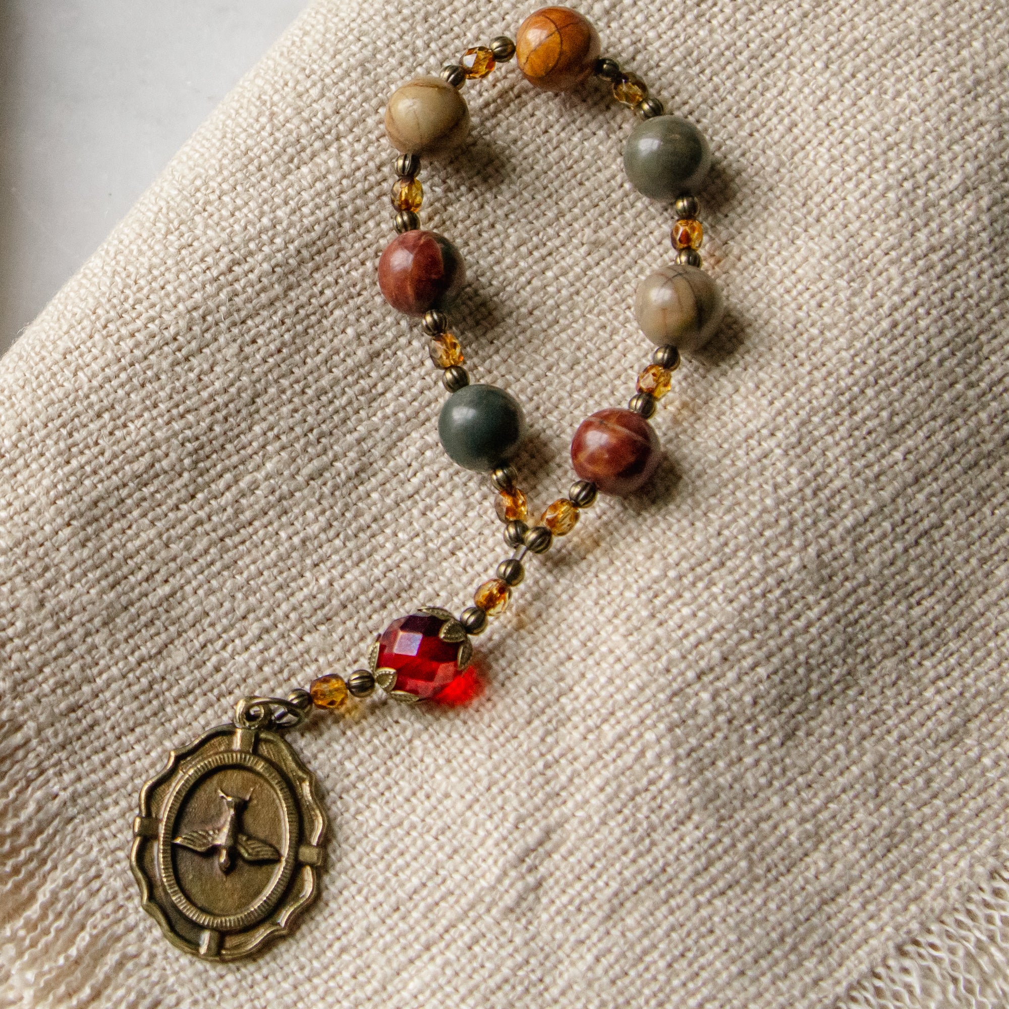 Seven Gifts of the Holy Spirit Gemstone Chaplet