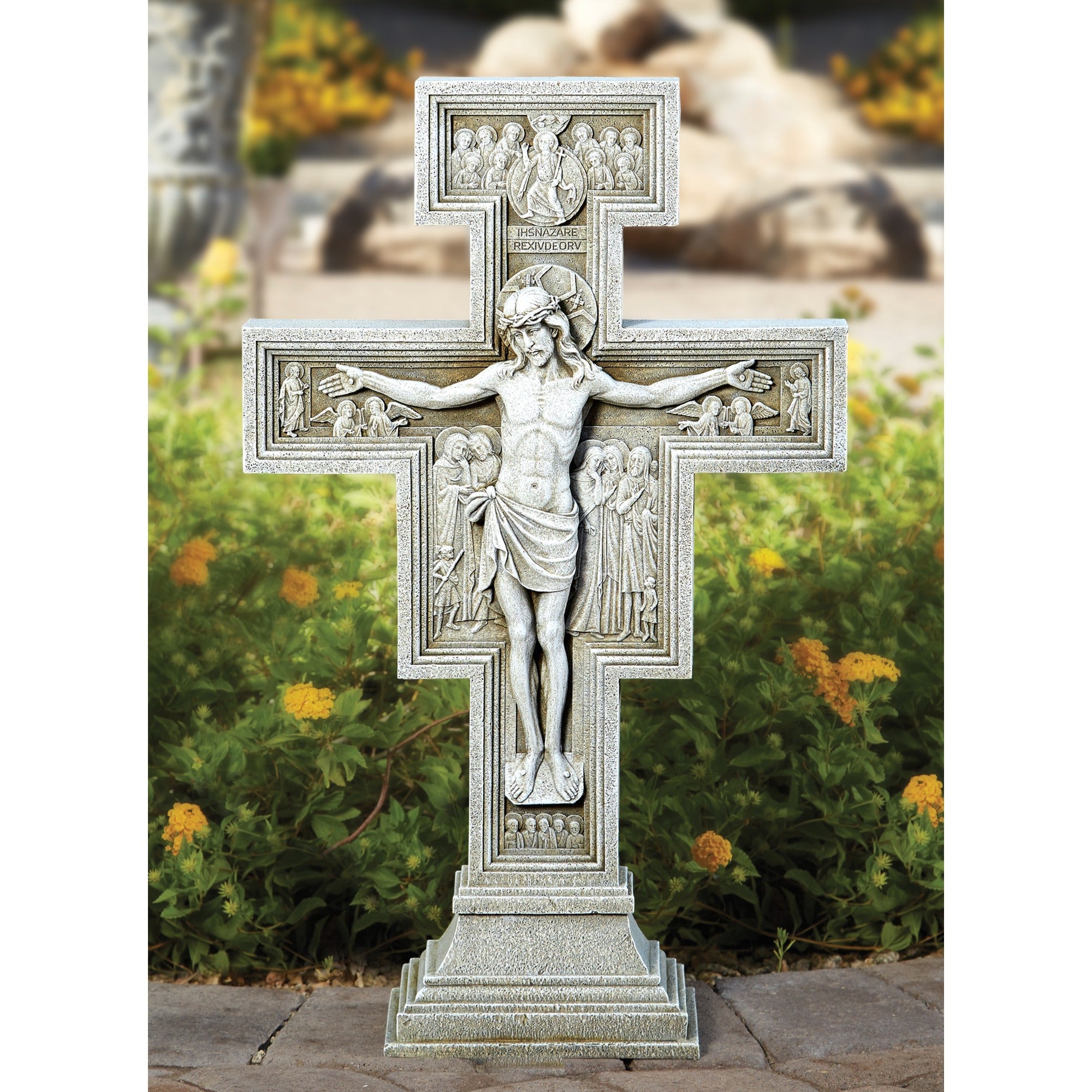 San Damiano Garden Crucifix