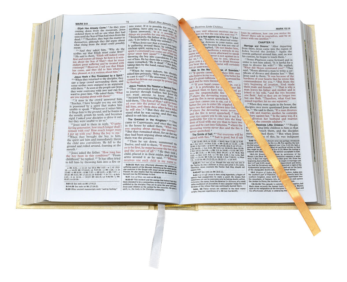 St. Joseph New Catholic Bible - Deluxe White Padded (Large Type)