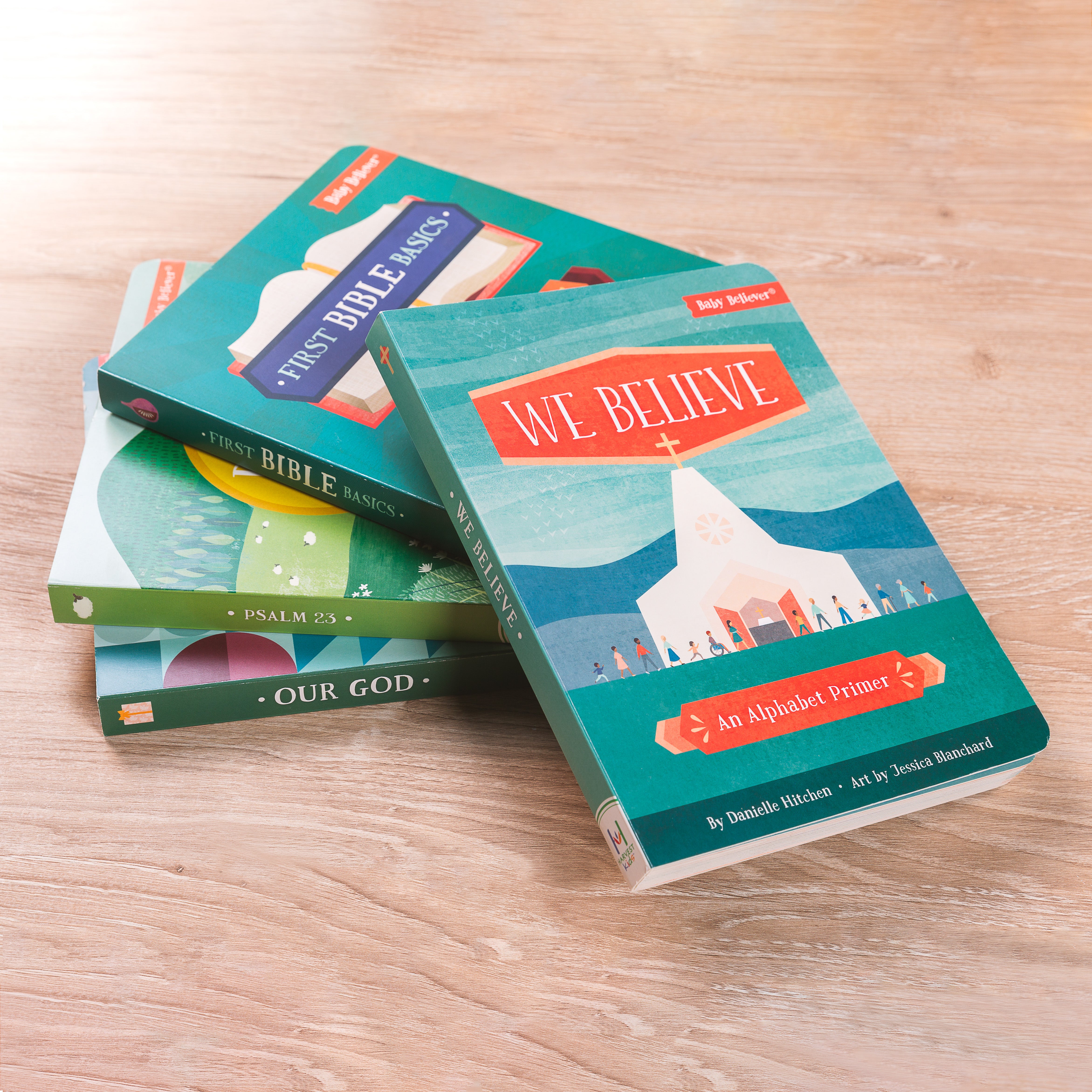 Baby Believer Primers Board Book Set - Colors, Shapes, Numbers & Letters