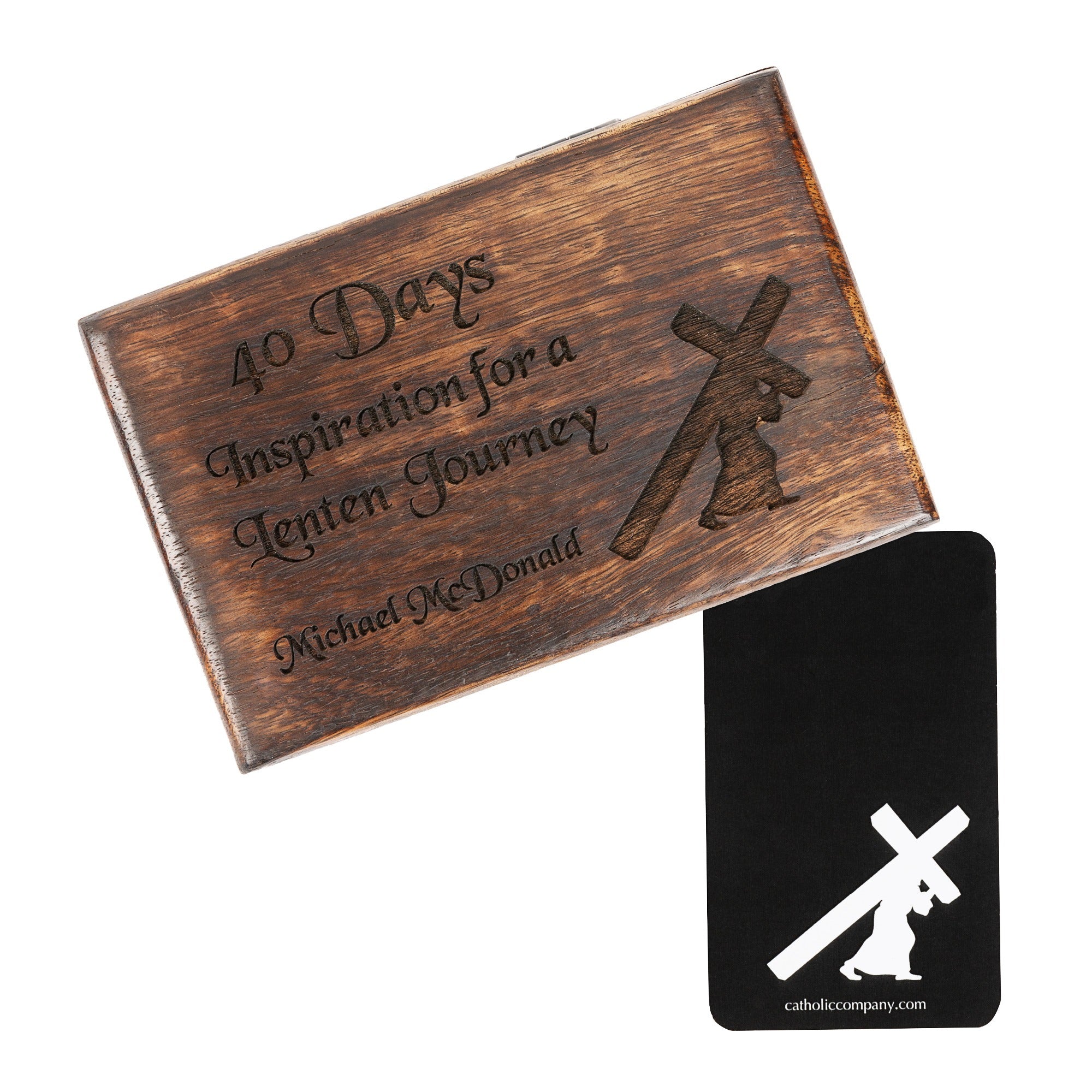 Personalizable 40 Days Lenten Prayer Card Pack