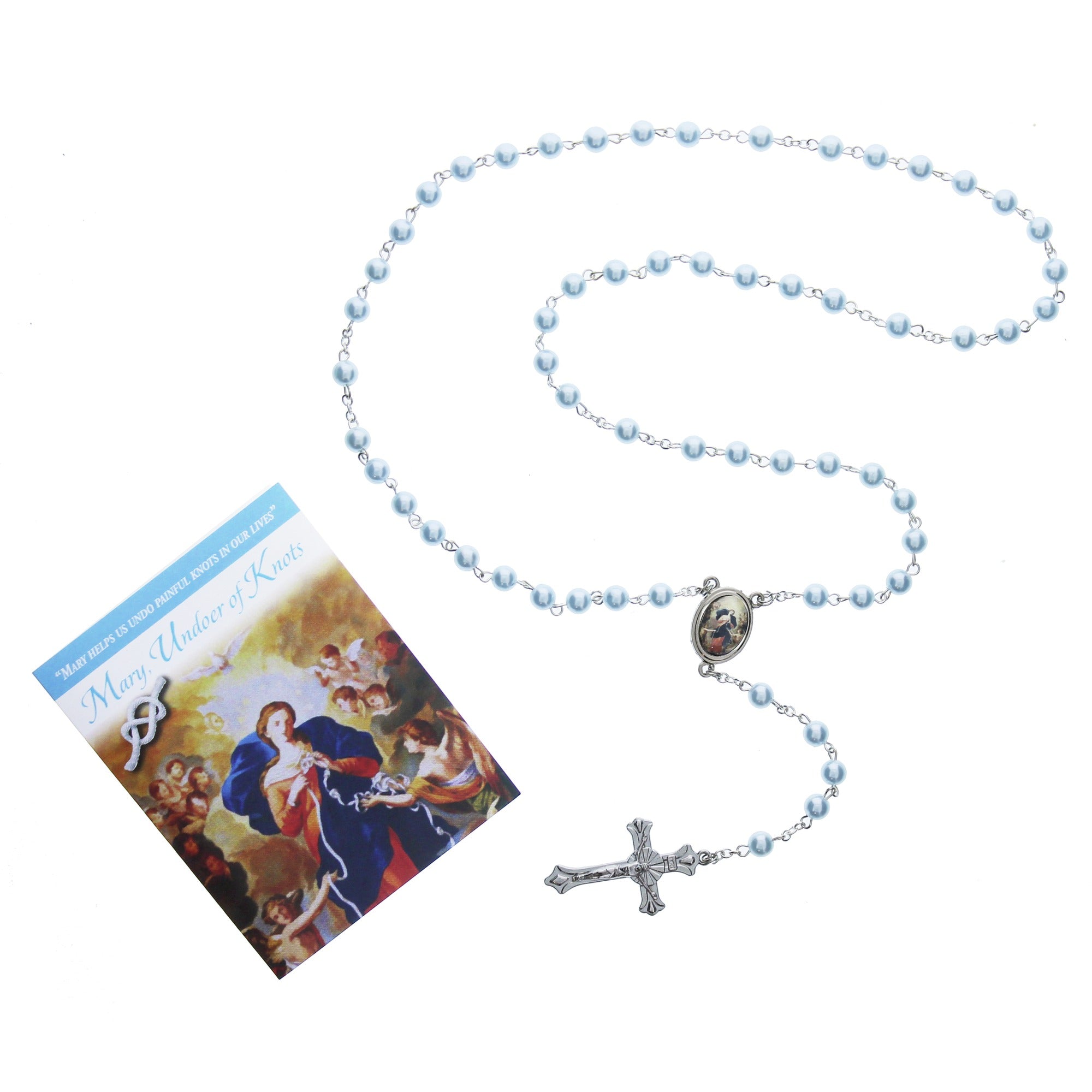 Mary Undoer of Knots Rosary with Booklet
