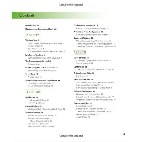 Sacred Feasts From A Monastery Kitchen