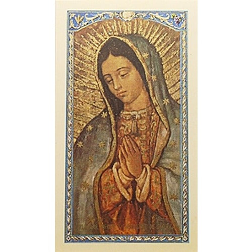 La Magnifica - Virgen Guadalupe (Magnificat); Spanish Prayer Card