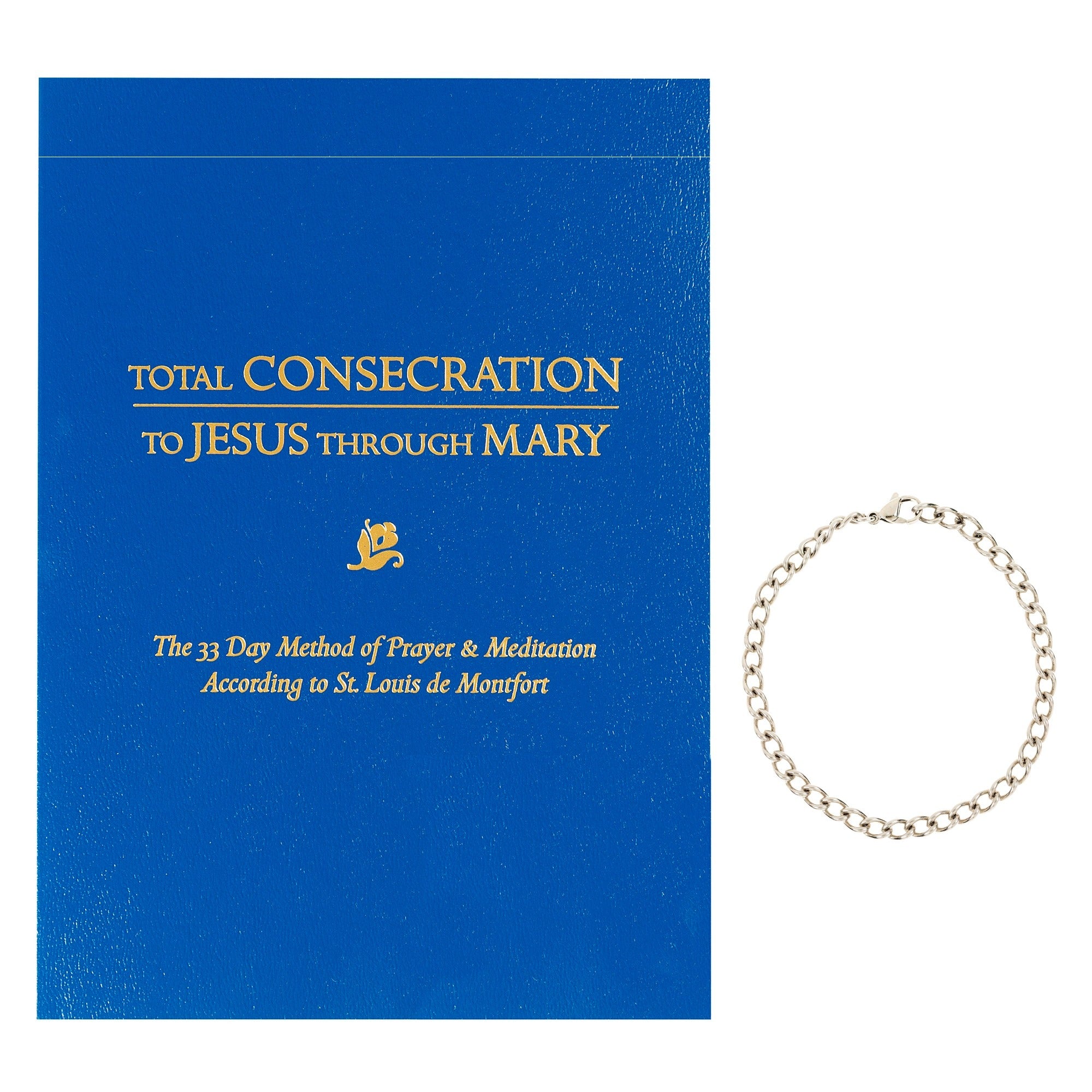 Marian Consecration Bracelet & Total Consecration To Jesus Through Mary Book (Set)