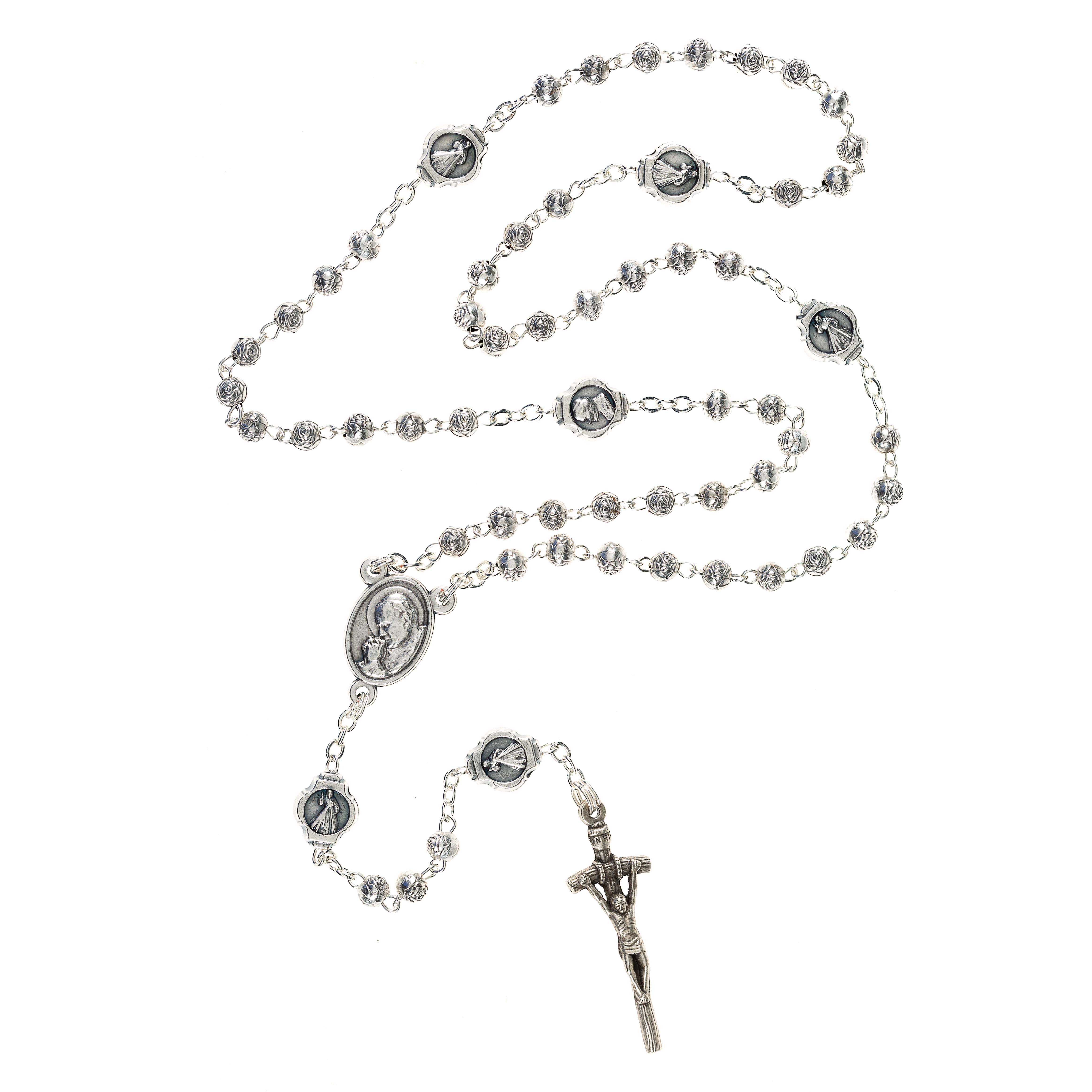 Pope Saint John Paul II Rosary Box with Rosary