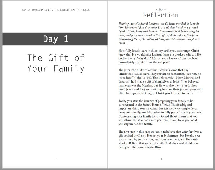 Write Our Name on Your Heart: Family Consecration to the Sacred Heart of Jesus