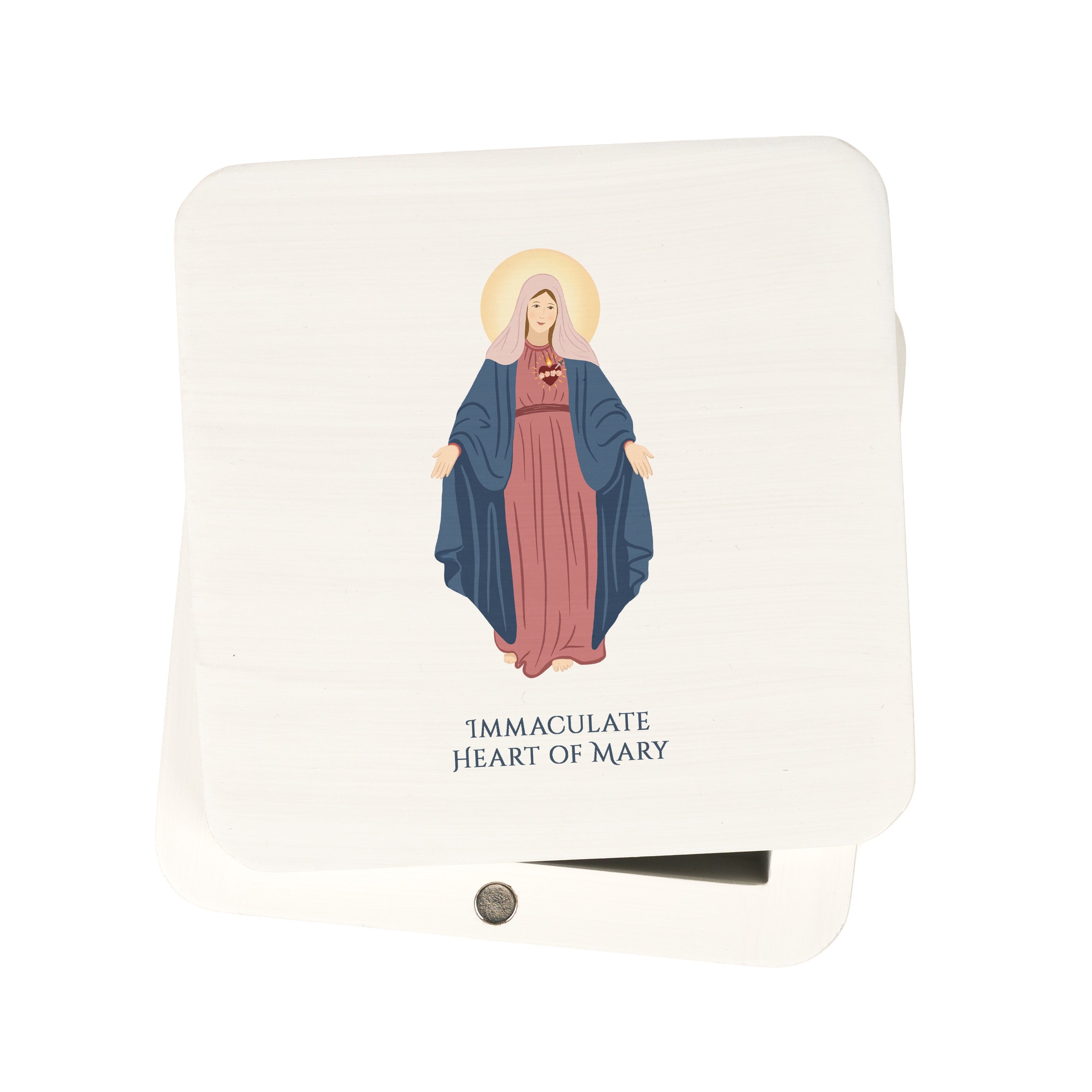 Immaculate Heart White Magnetic box
