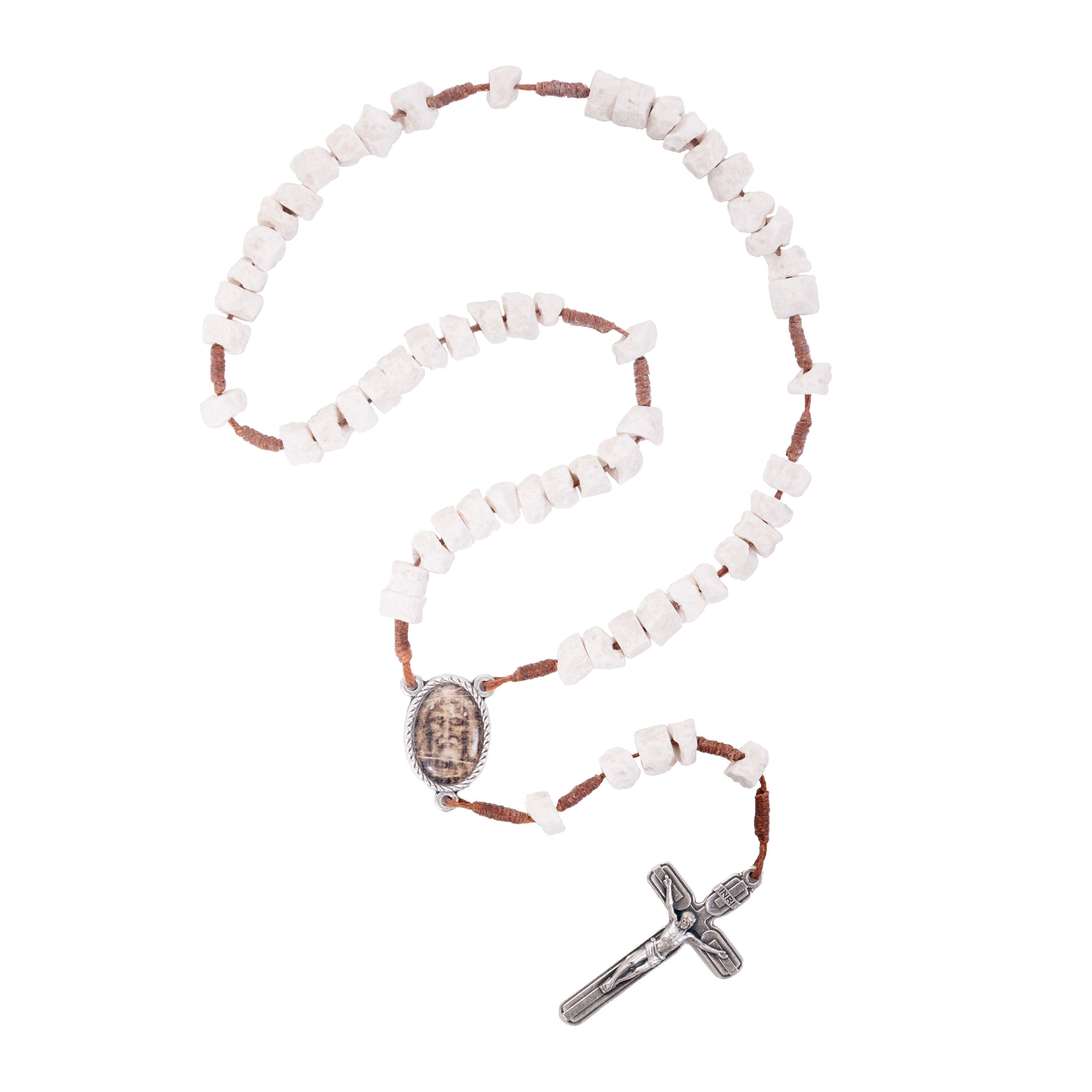 Holy Shroud Corded Rosary