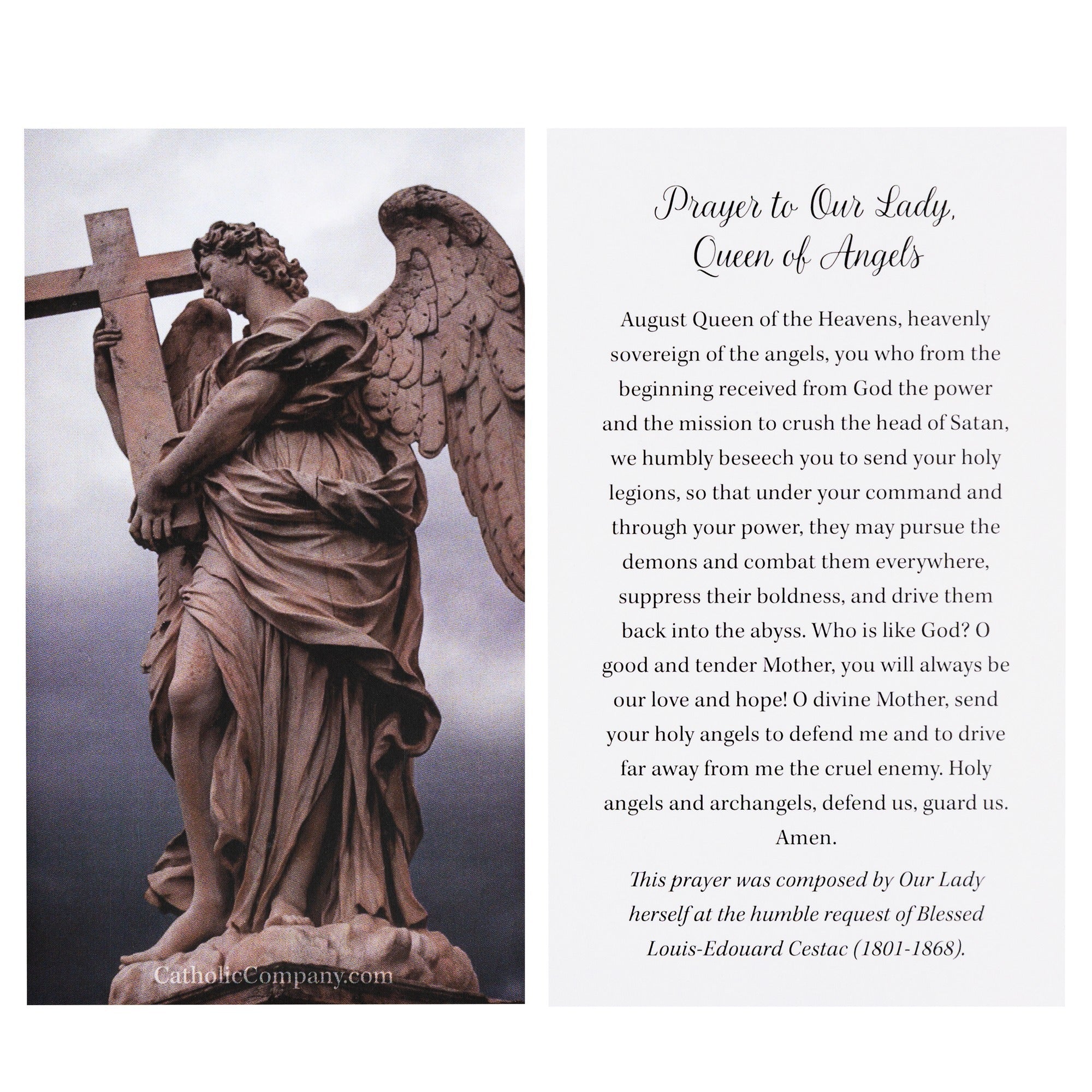 Angels and the Supernatural Prayer Card