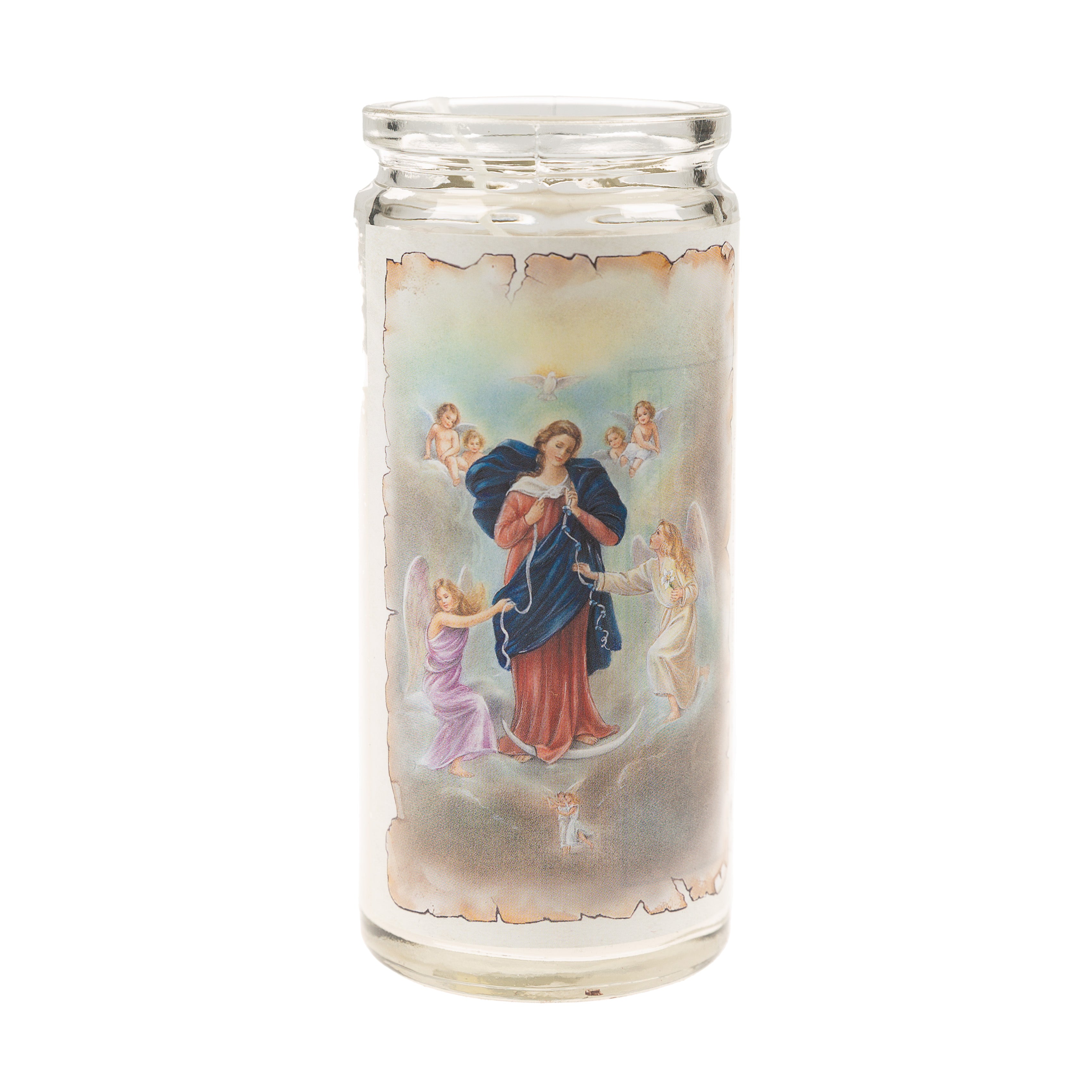 Virgin Mary Untier of Knots Devotional Candle