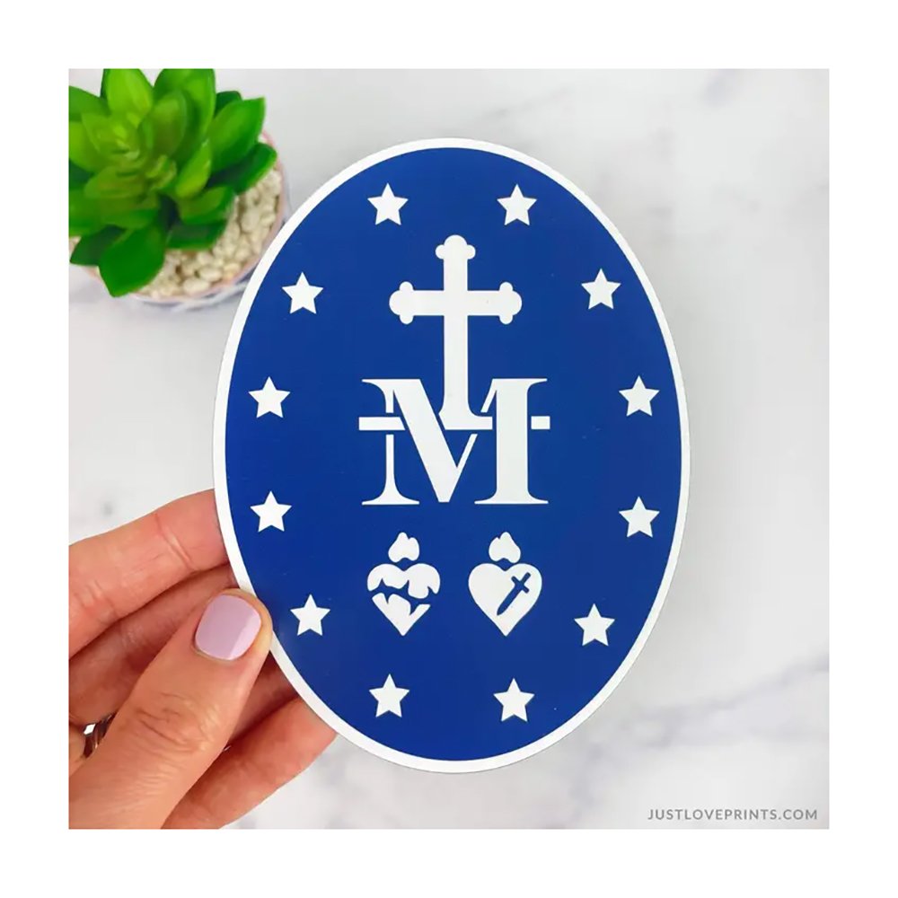 Miraculous Medal Car Magnet