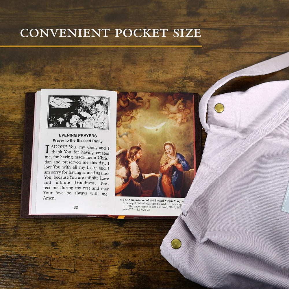 Catholic Book of Prayers Large Print (Green Imitation Leather)