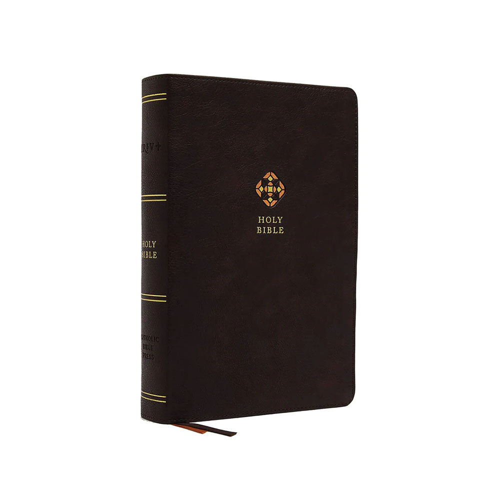 NRSV Catholic Journaling Bible - Brown Leathersoft