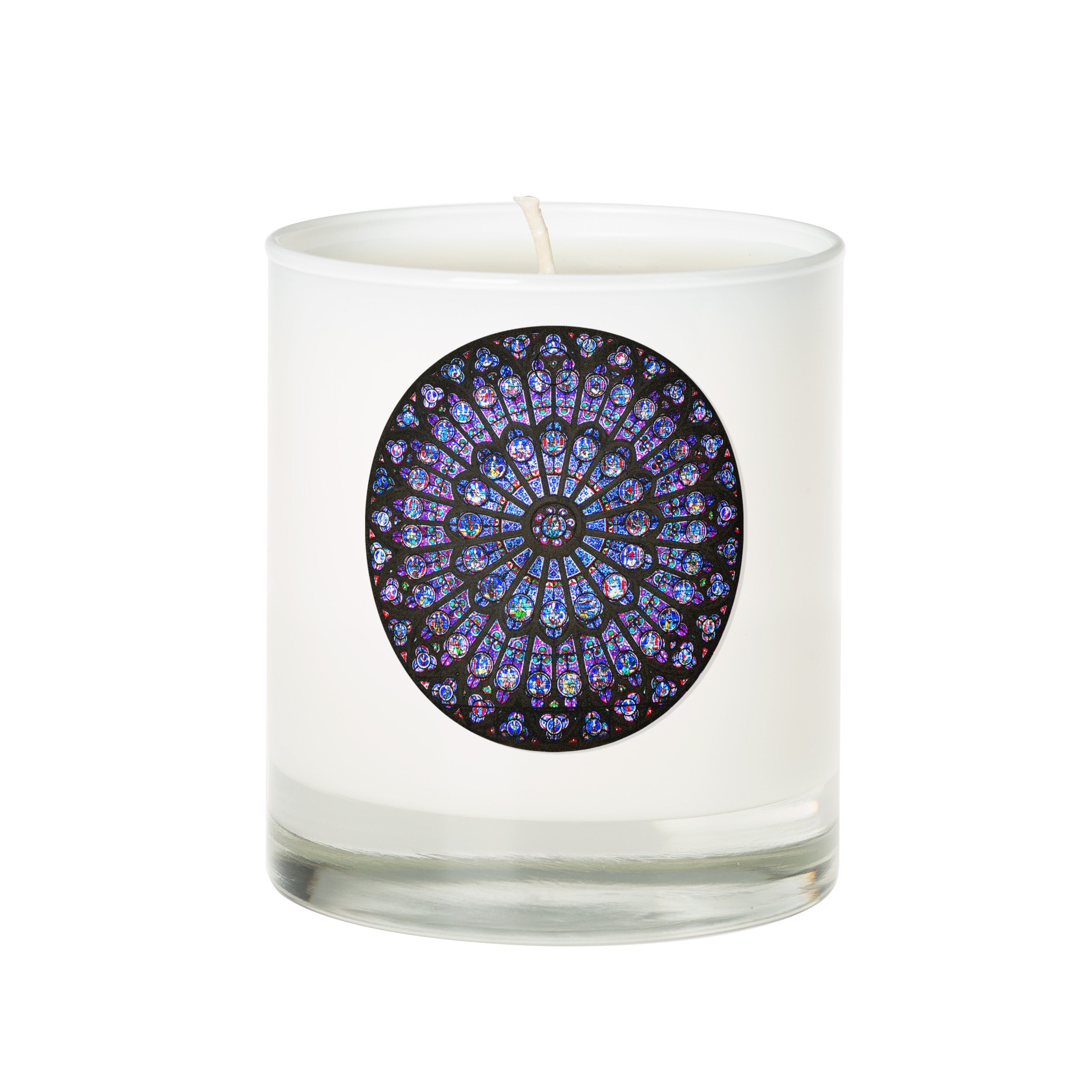 Notre Dame Rose Window Candle