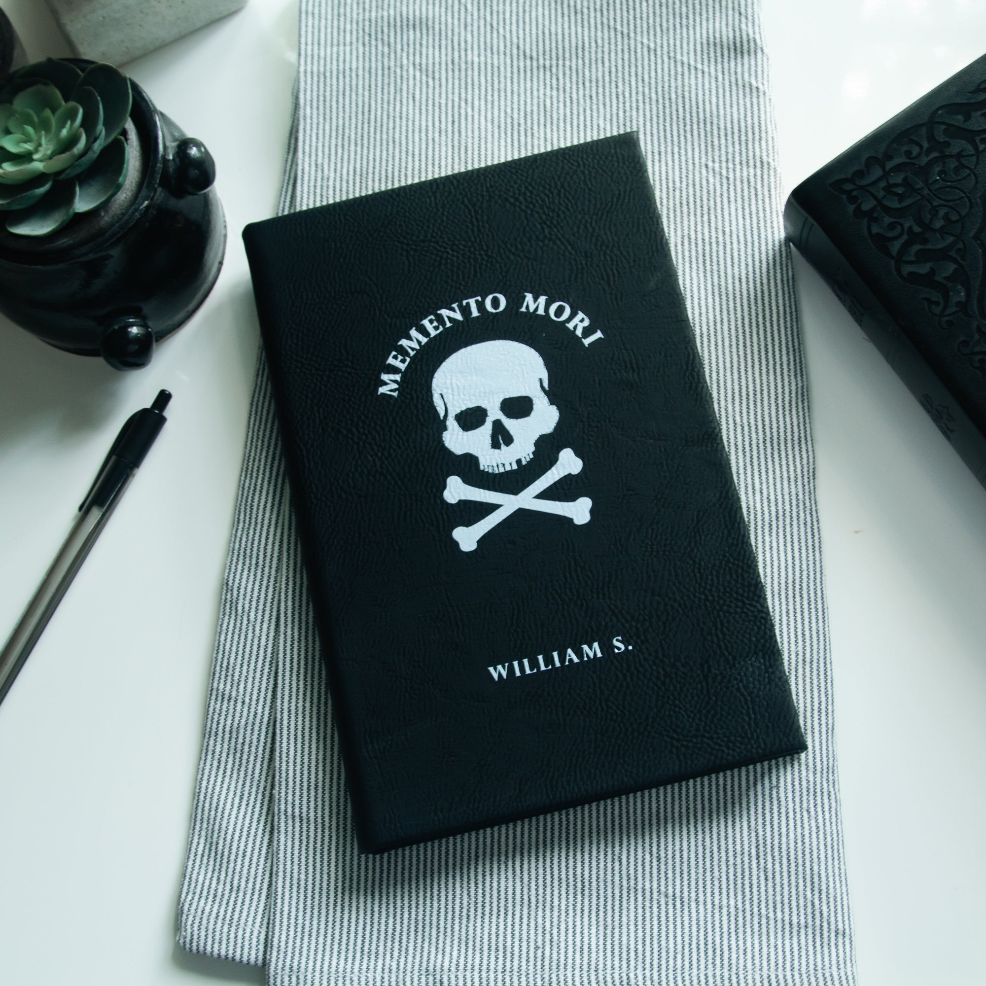 Personalized Memento Mori Journal