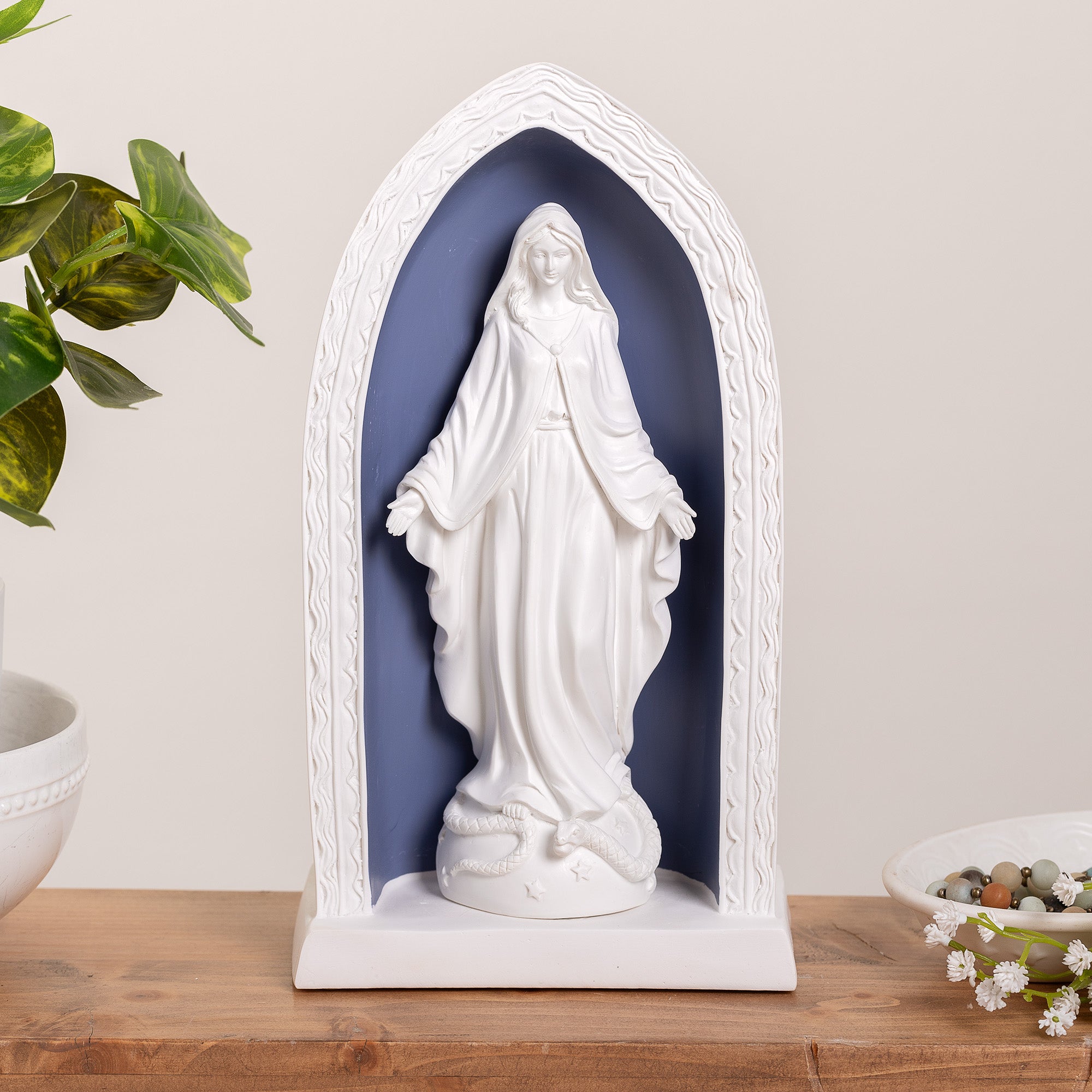 Our Lady of Grace Della Robbia Style Arch