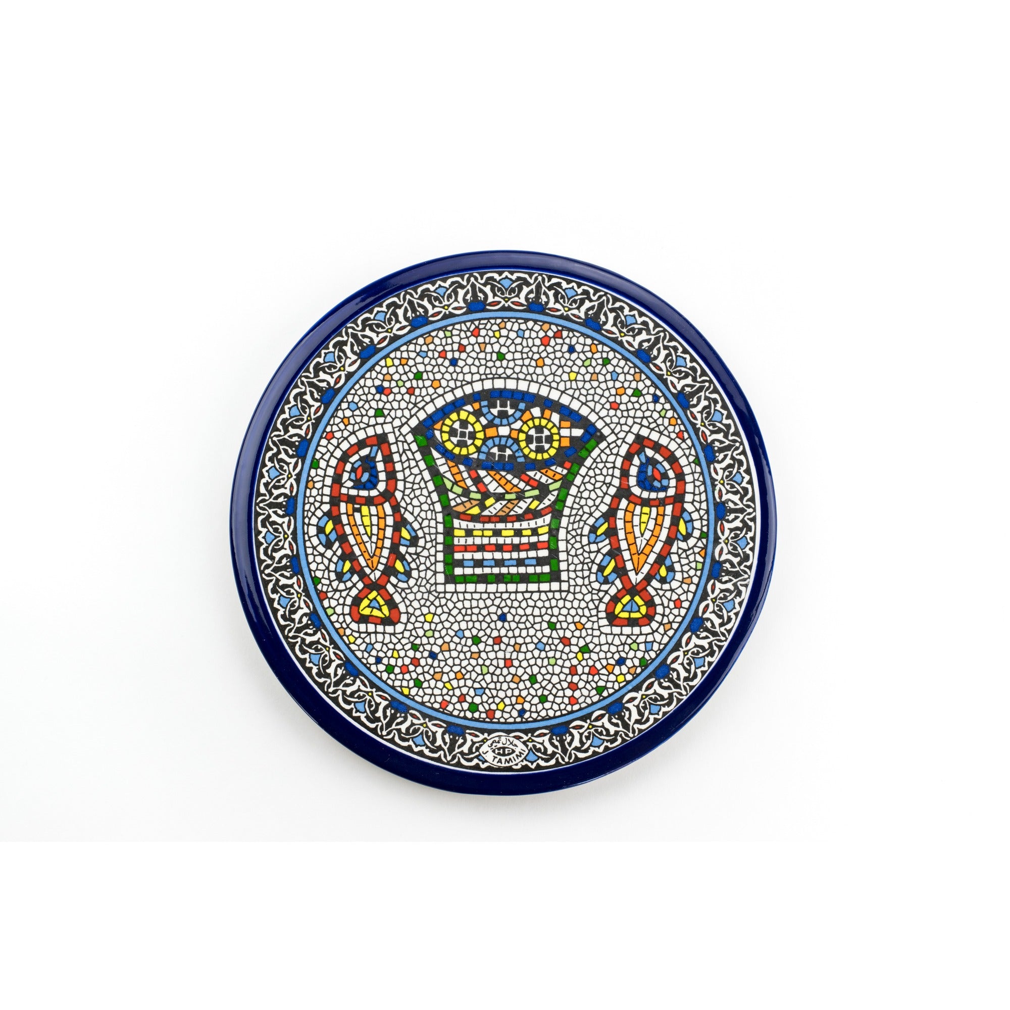 Ceramic Plate Loaves & Fishes Miracle