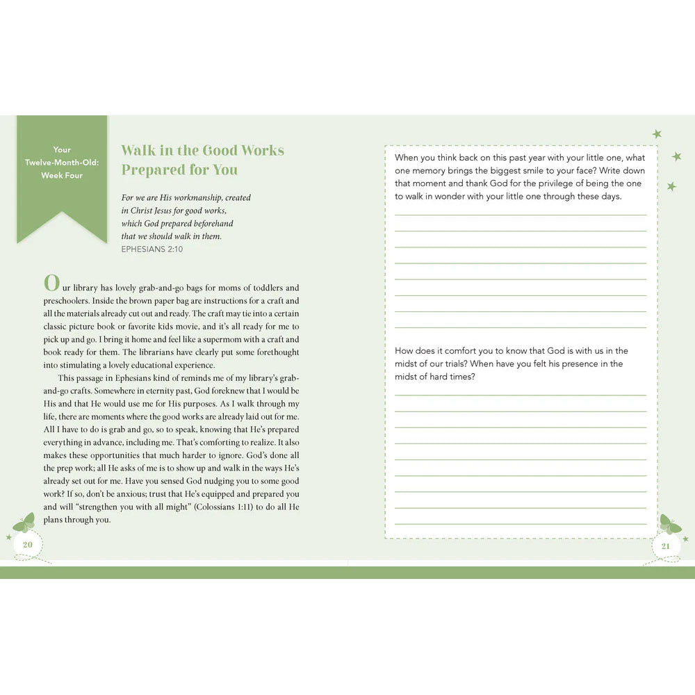 Walking in Wonder: A Devotional Journal for Moms of Toddlers