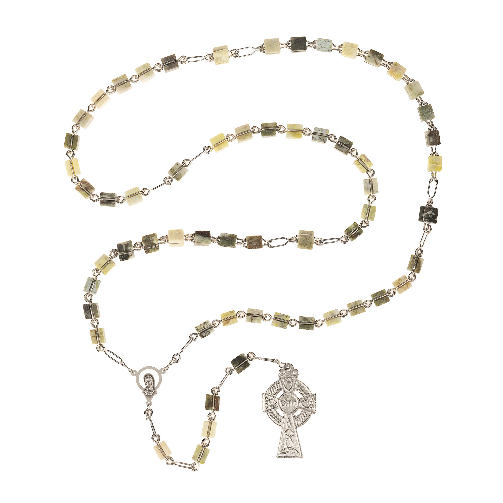 Genuine Connemara Marble Irish Rosary
