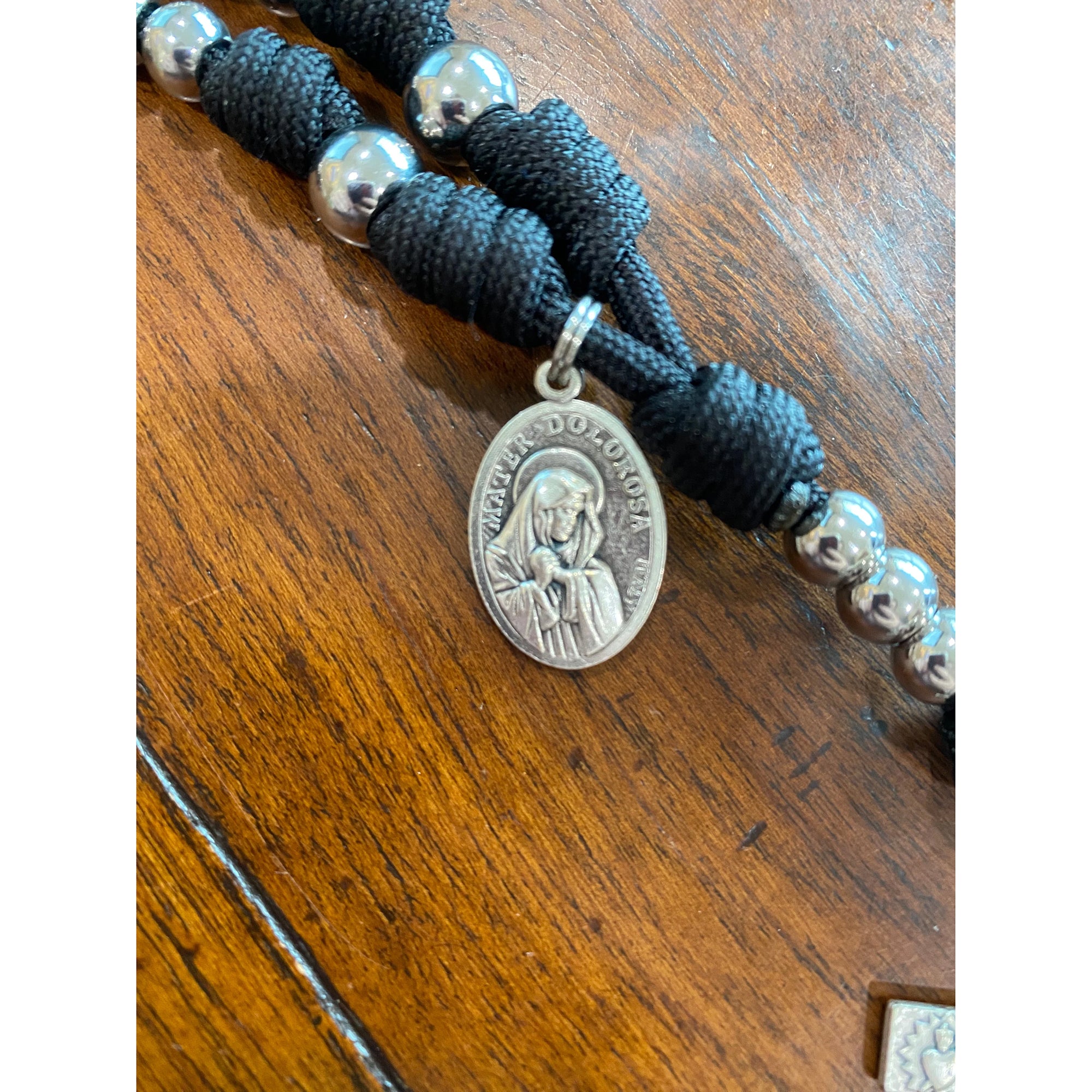 Navy Paracord Holy Face Chaplet