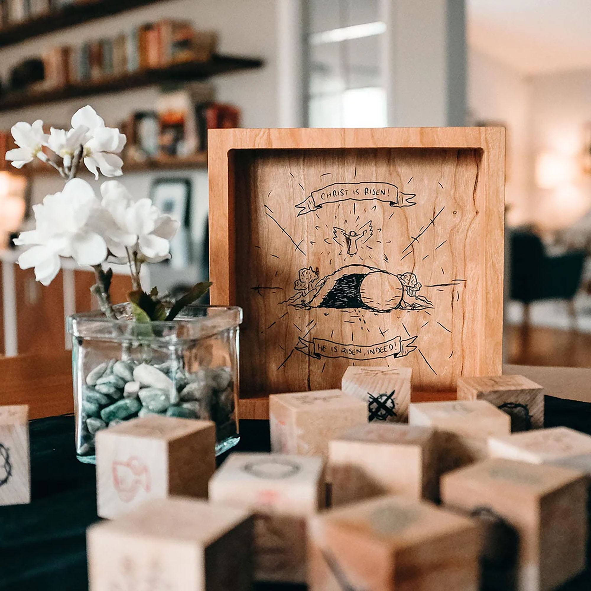 Holy Week Devotional Wood Block Set