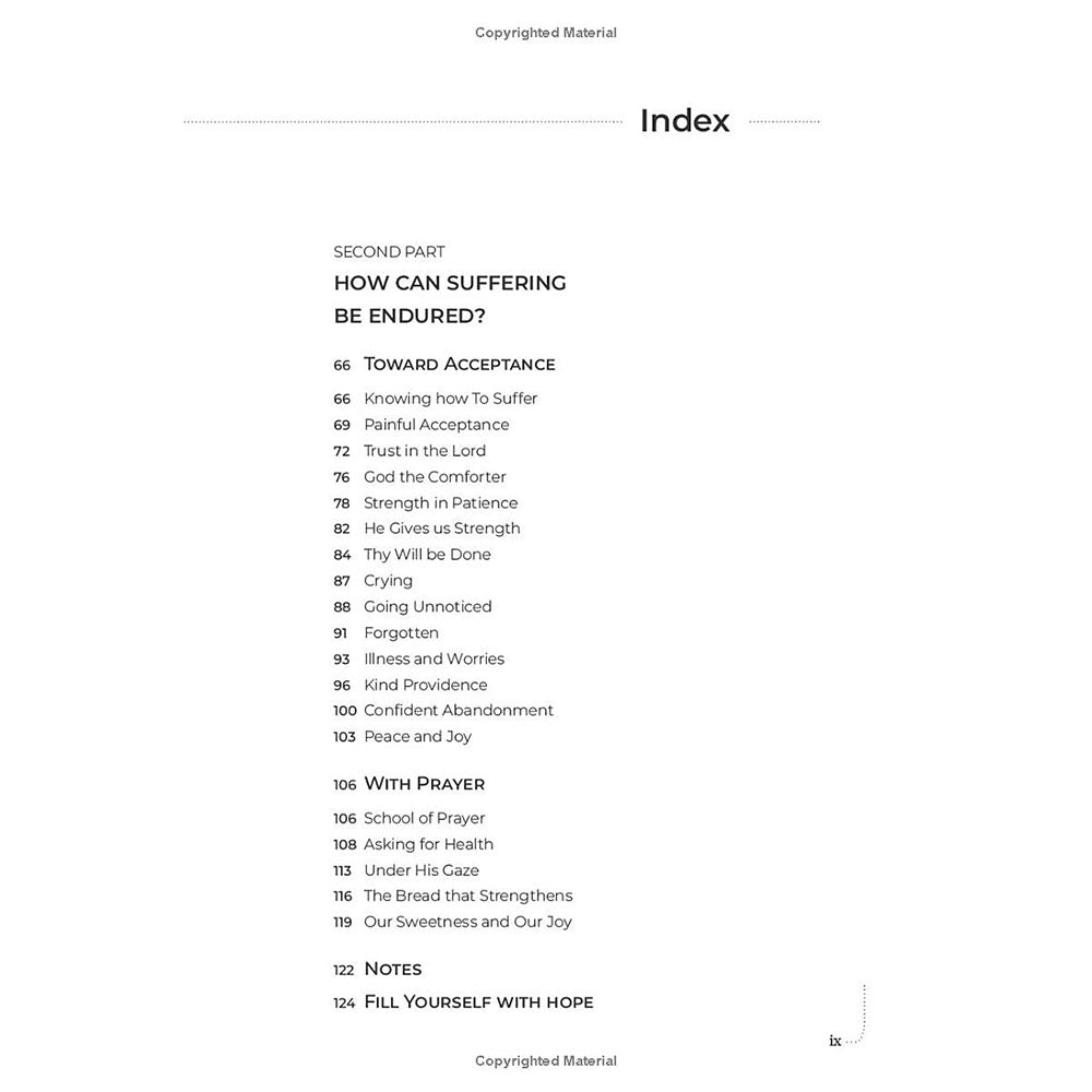 Imitation of Christ for the Sick and Suffering