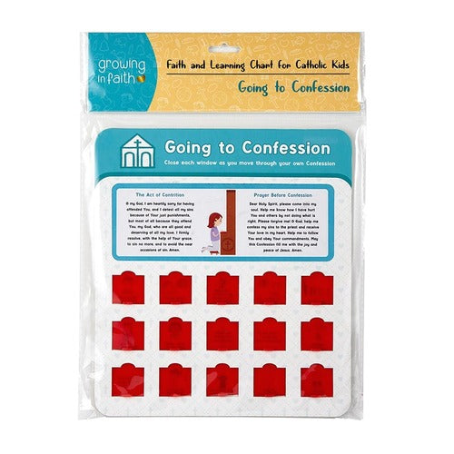 Going to Confession Activity Card