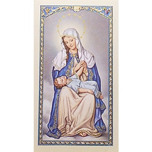 Oracion a Nuestra Senora de La Providencia (Our Lady of Providence) - Spanish Prayer Card