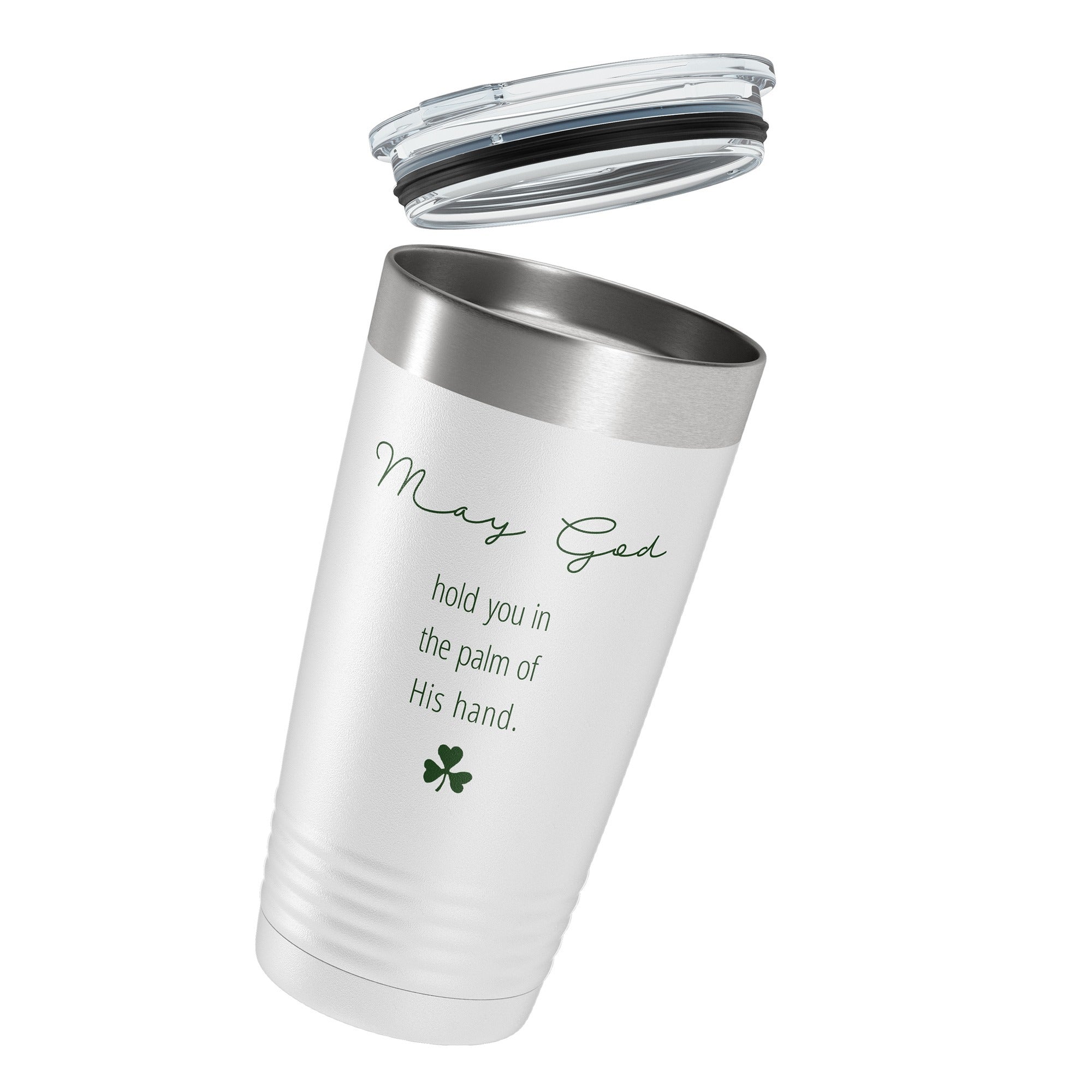 Irish Blessing Insulated White 20oz Tumbler