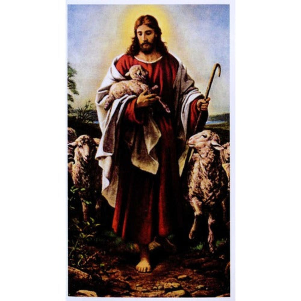 Good Shepherd Personalized Prayer Card (Priced Per Card)